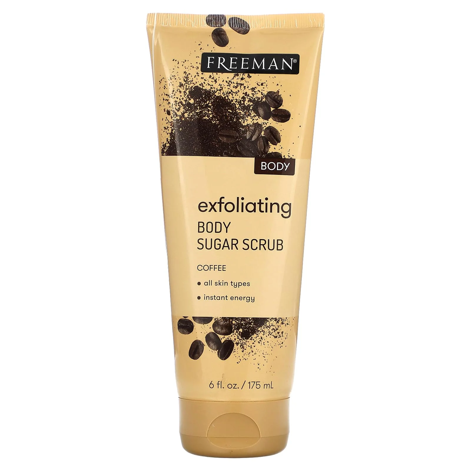 Relaxed Exfoliating Body Scrub by man for Unisex - 6 oz Scrub Environmentally Friendly