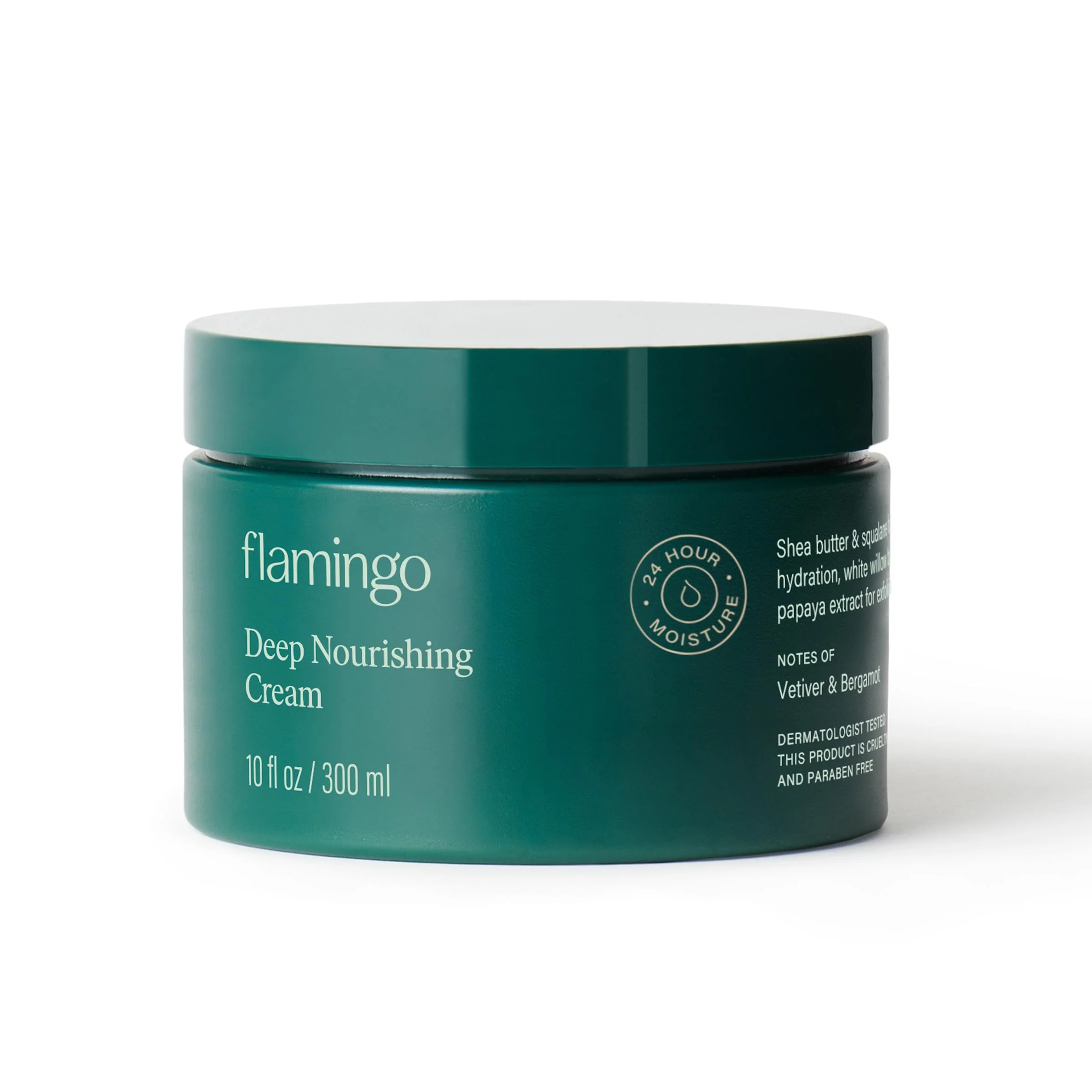 Easy-to-Use Flamingo Deep Nourishing Cream for Women - 24 Hour Moisturizing Body Cream for Dry Skin - 10 fl oz Top-Quality
