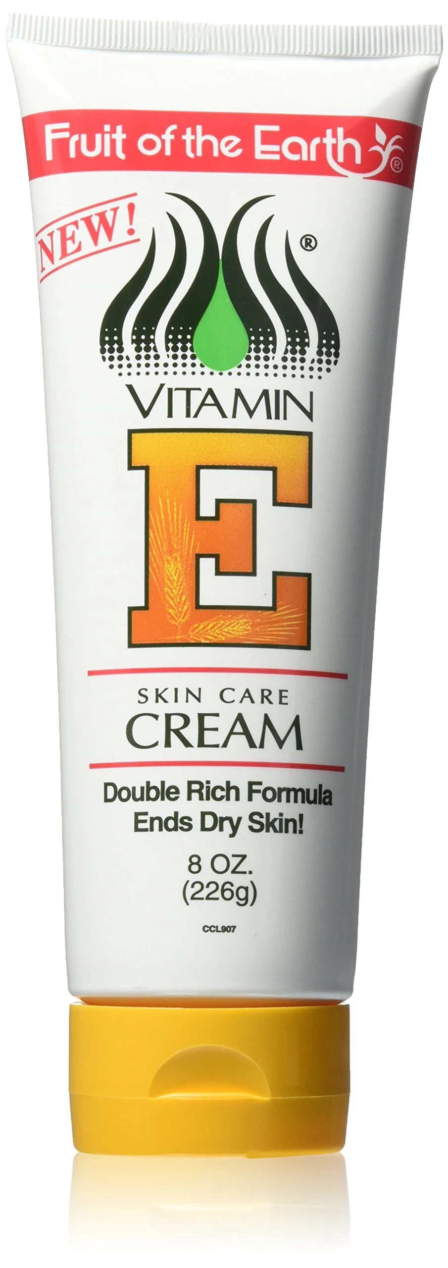Recyclable Fruit of the Earth Vitamin-E Cream Tube 8 Ounce High-Grade