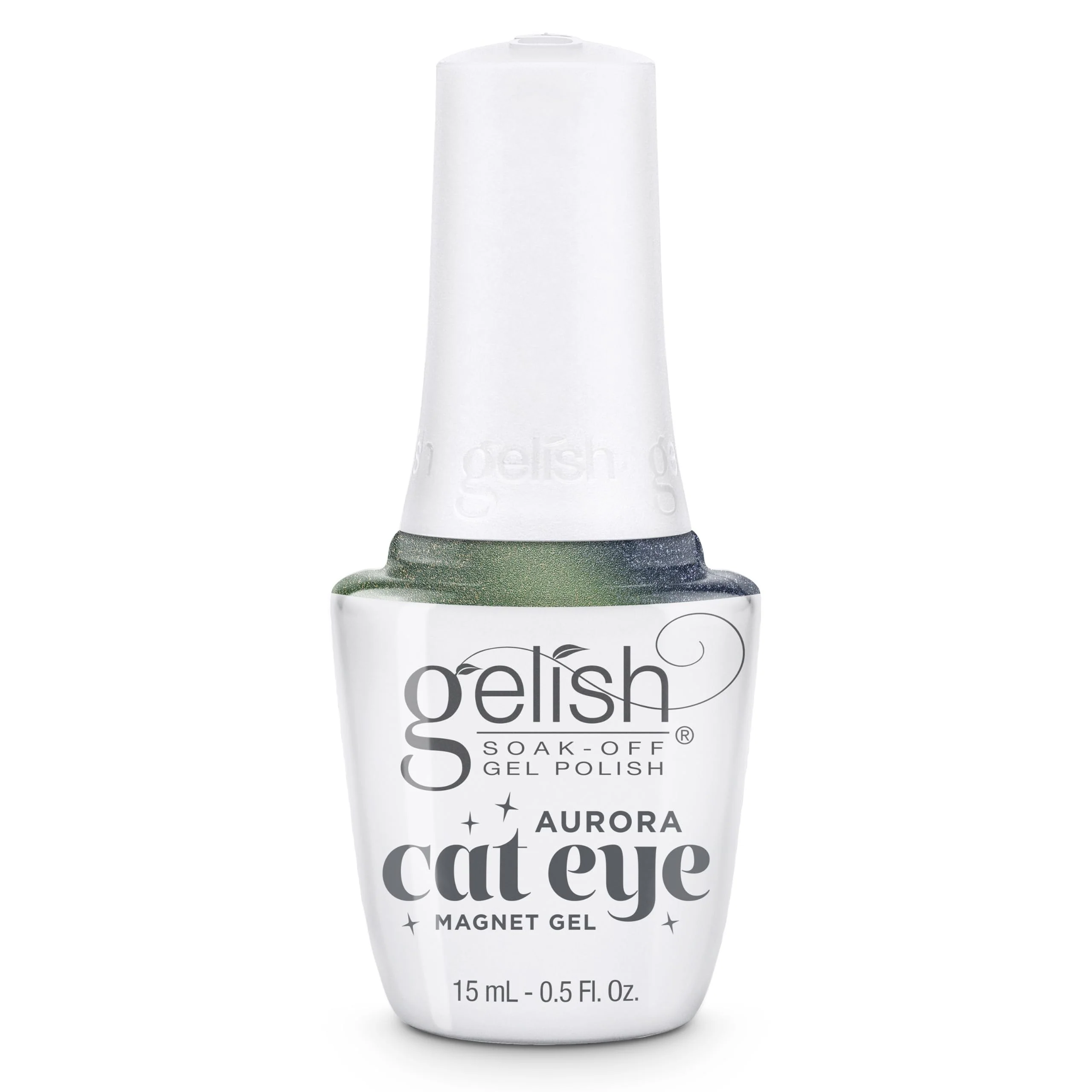Solid Gelish Aurora Cat Eye Reflective Magnet Gel Polish - Big Bang for Your Buck 15mL Environmentally Friendly