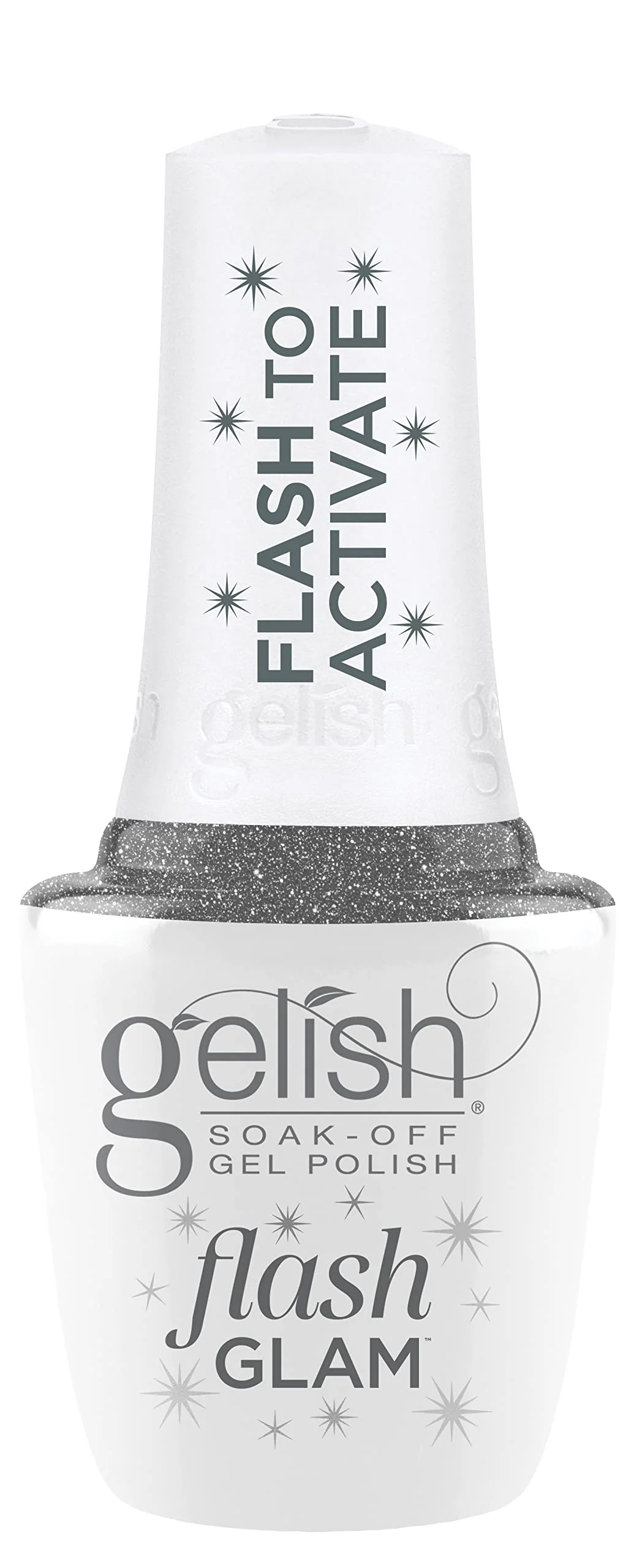 Quality Gelish Flash Glam Sparkling Glitter Gel Polish - Dripping in Bling 15 mL Official