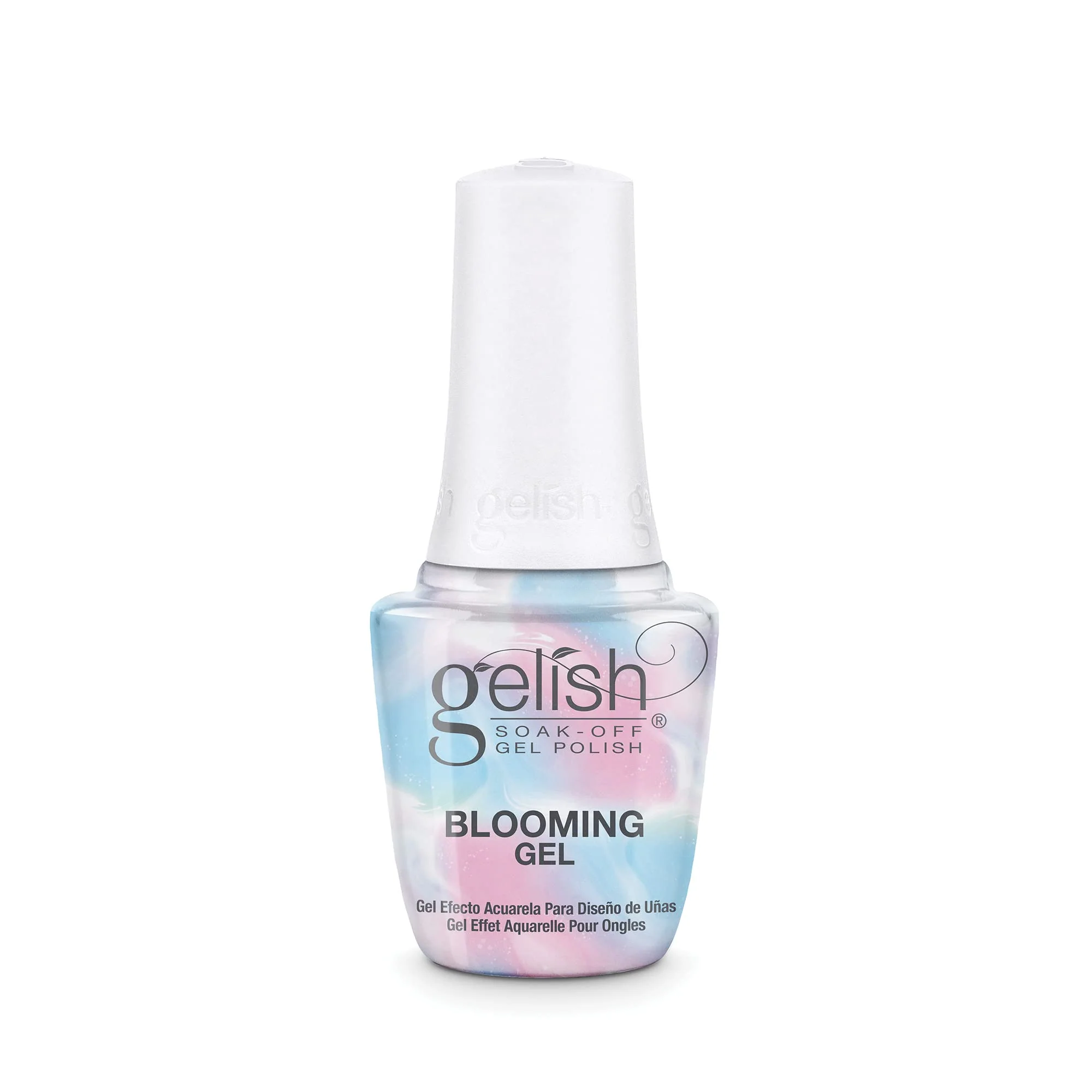 Detailed Gelish LED Marble Watercolor Nail Art Design Coat - Blooming Gel 15mL Traditional