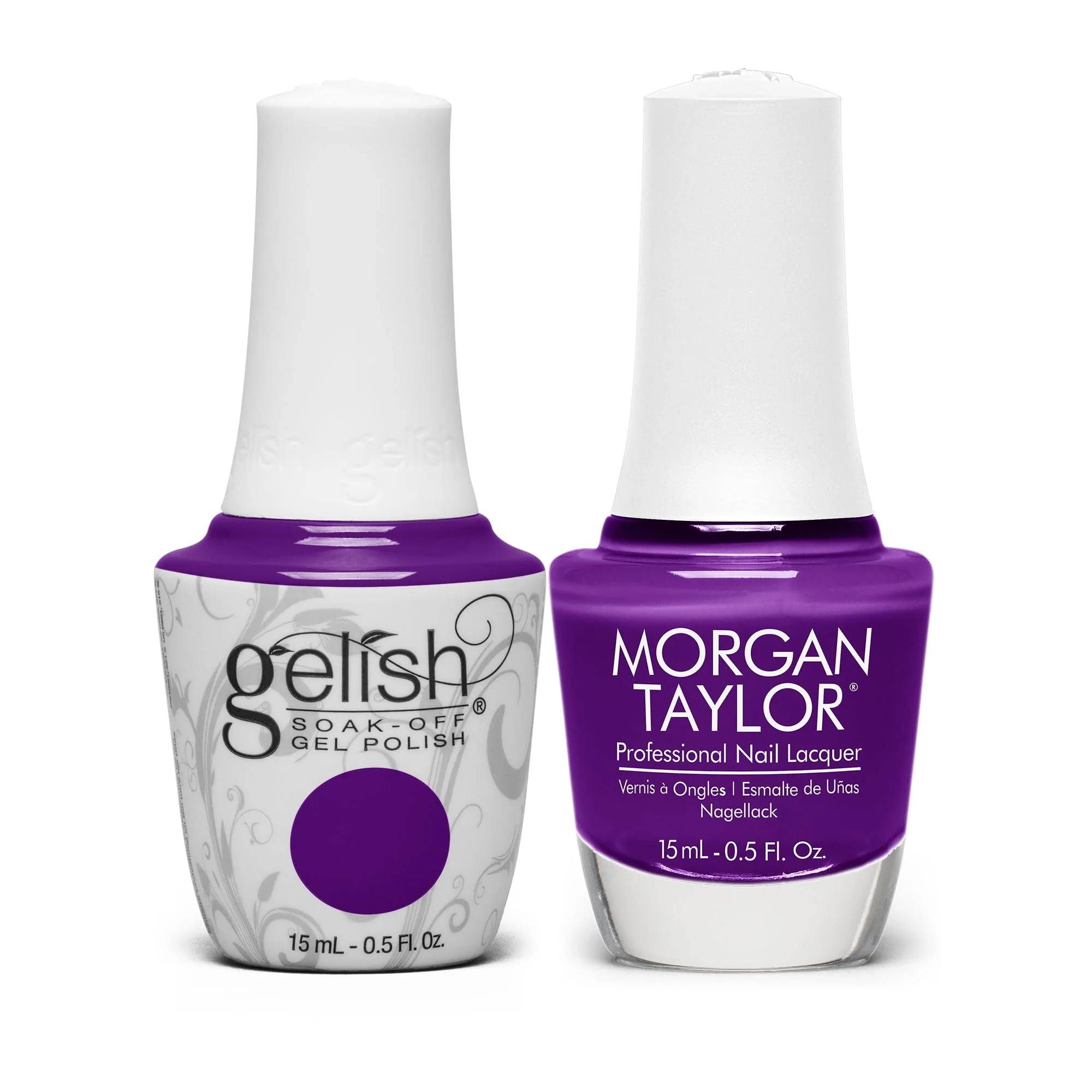 Expertly Made Gelish Morgan Taylor Let's Roll Collection Duo - This Is How I Roll 15mL Original Design
