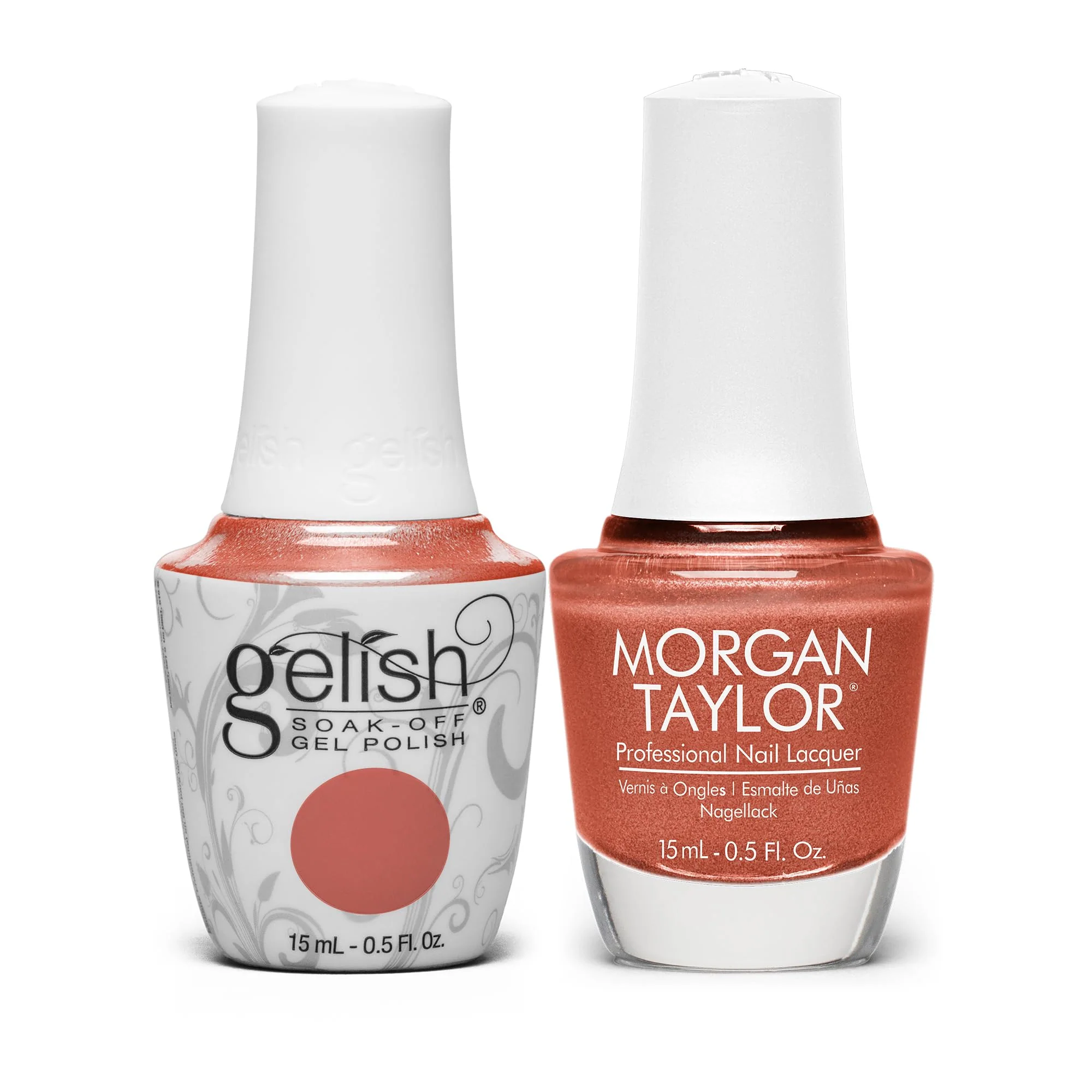 User-Friendly Gelish Morgan Taylor Living Our Life Collection Duo - Sunset My Heart on Fire 15mL Organic