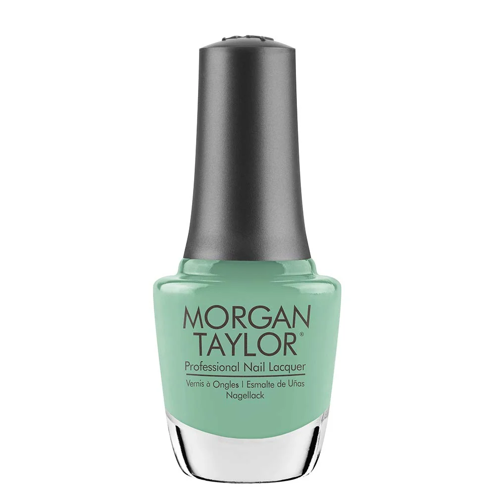 Lightweight Morgan Taylor Nail Lacquer A Mint Of Spring Mint Green Professional Lacquer Vibrant Chip-Resistant Fast-Drying Long-Lasting High-Shine Refined