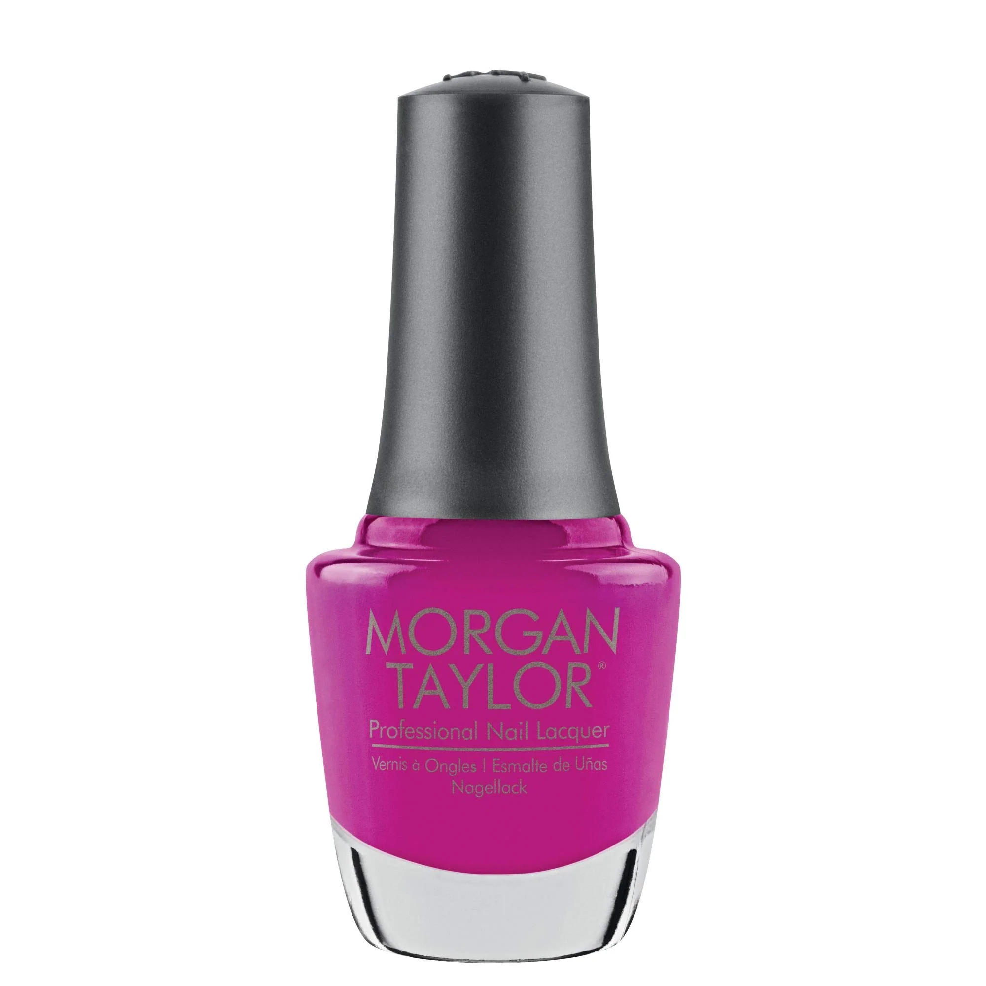 Eco-Friendly Morgan Taylor Nail Lacquer Amour Color Please Bright Purple Professional Lacquer Vibrant Chip-Resistant Fast-Drying Long-Lasting High-Shine High-Performance