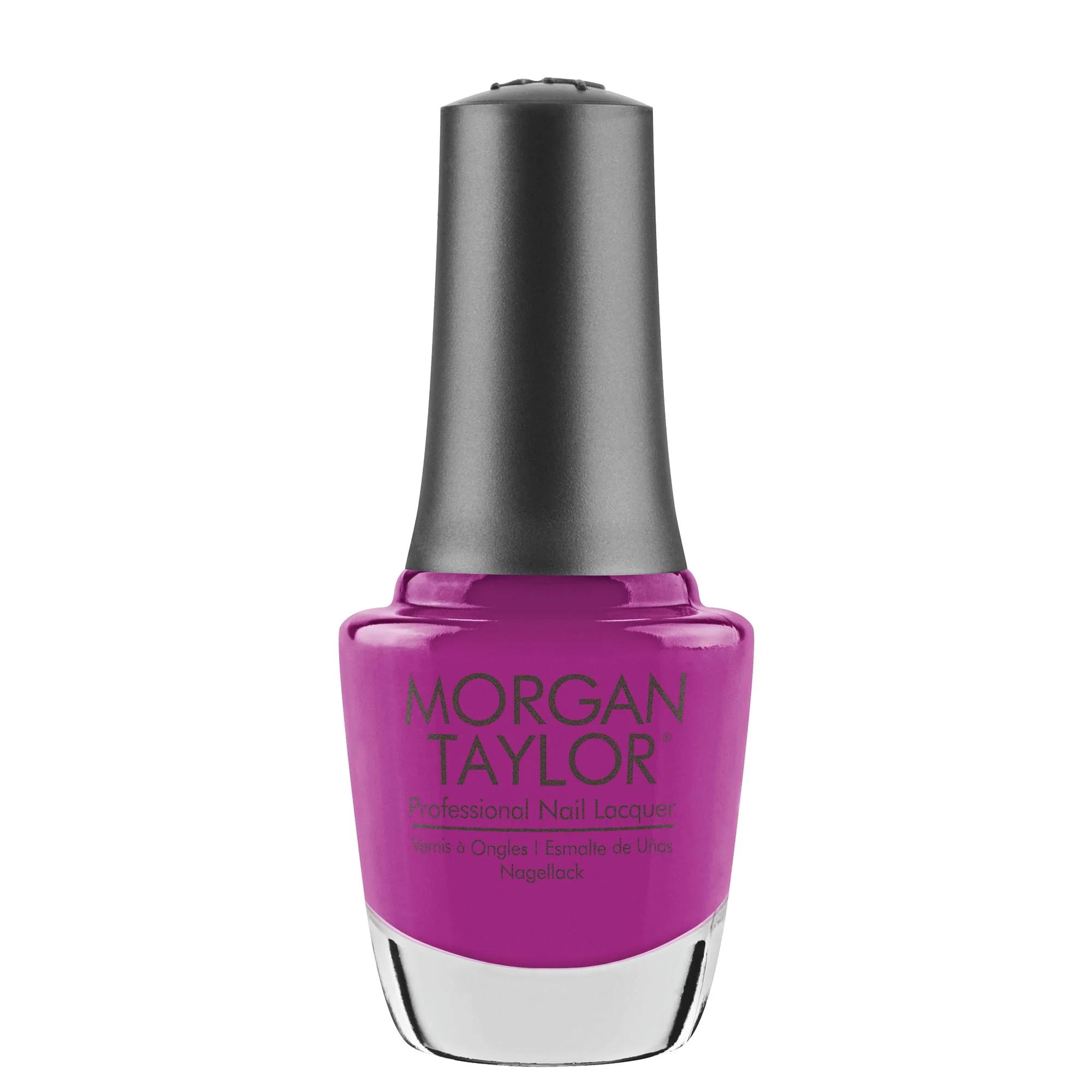 Top-Quality Morgan Taylor Nail Lacquer Carnaval Hangover Purple Professional Lacquer Vibrant Chip-Resistant Fast-Drying Long-Lasting High-Shine Certified