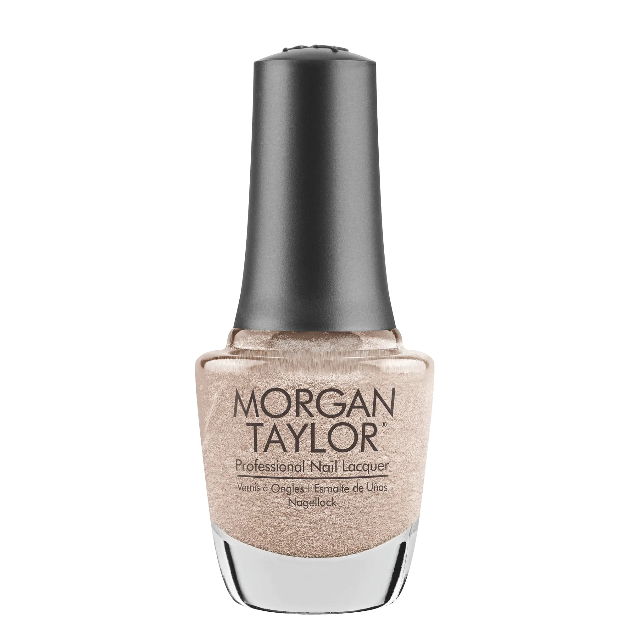 Casual Morgan Taylor Nail Lacquer Bronzed Gold Sparkle Professional Lacquer Vibrant Chip-Resistant Fast-Drying Long-Lasting High-Shine Premium Material