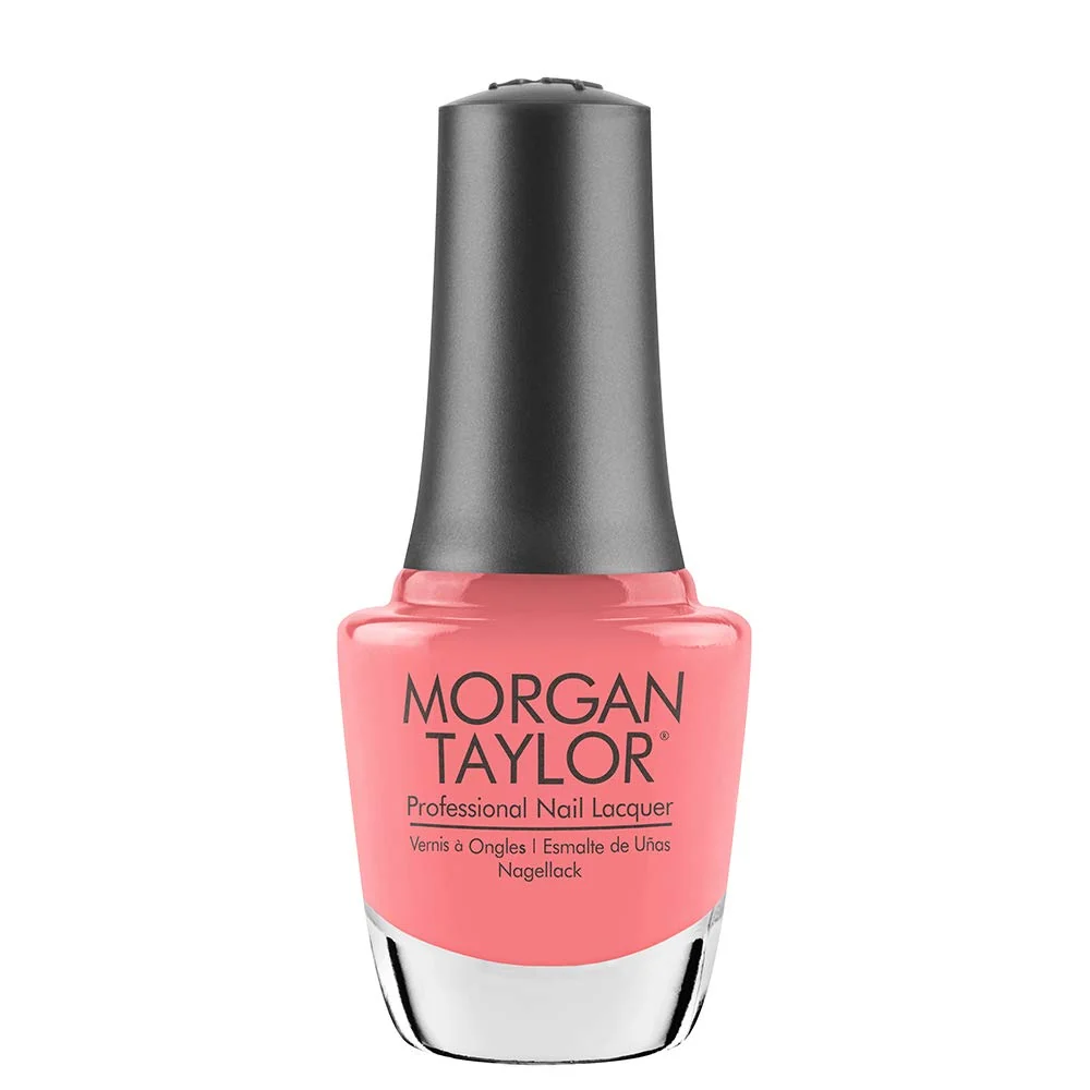 Certified Morgan Taylor Nail Lacquer Beauty Marks The Spot Coral Professional Lacquer Vibrant Chip-Resistant Fast-Drying Long-Lasting High-Shine Outstanding
