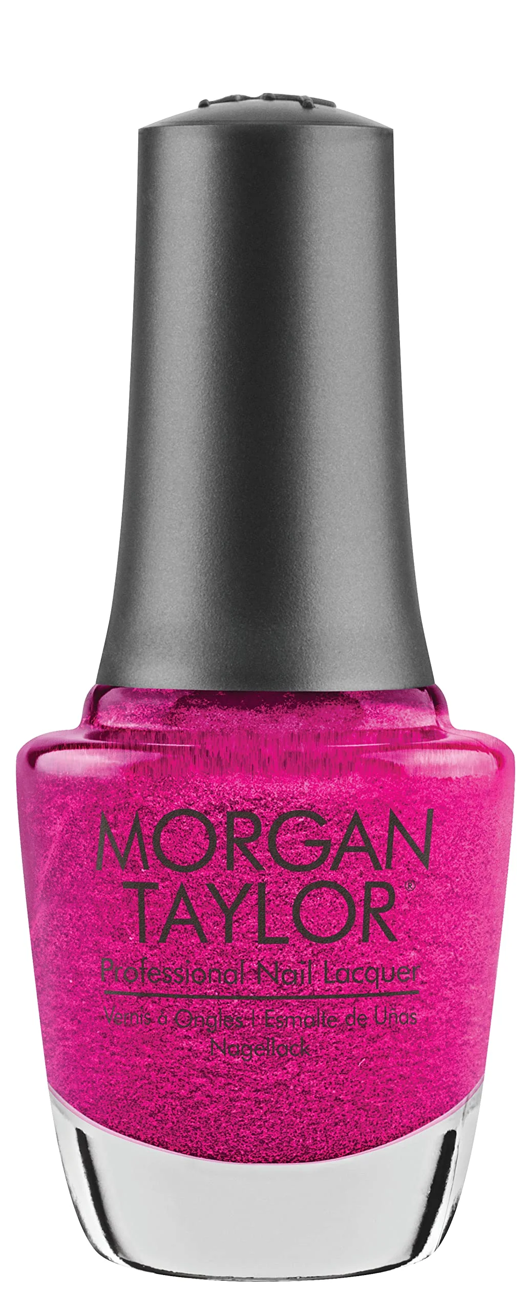 Optimized Morgan Taylor Nail Lacquer High Voltage Metallic Pink Professional Lacquer Vibrant Chip-Resistant Fast-Drying Long-Lasting High-Shine Exceptional
