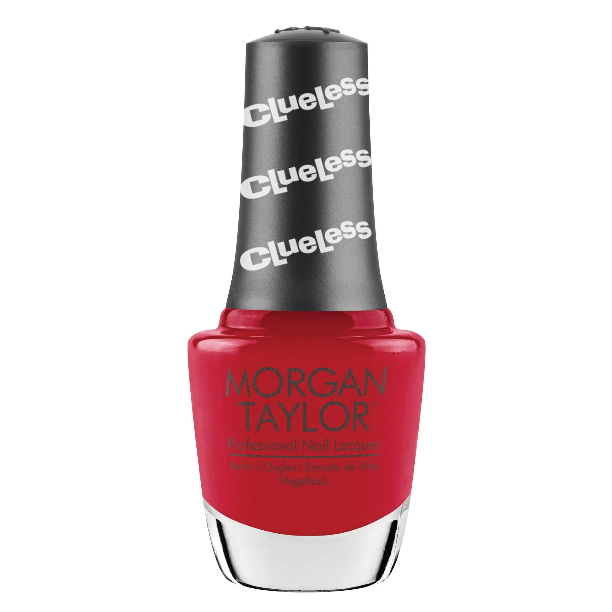 Smooth Morgan Taylor Nail Lacquer Summer Collection I Totally Paused Red Professional Vibrant Chip-Resistant Fast-Drying Long-Lasting High-Shine 0.5 Original Design