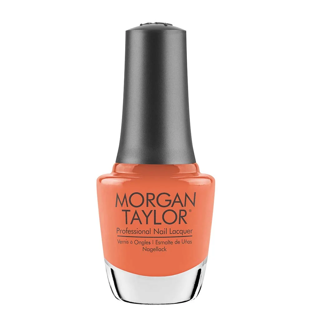 Superior Morgan Taylor Nail Lacquer Sweet Morning Dew Orange Professional Lacquer. Vibrant Chip-Resistant Fast-Drying Long-Lasting High-Shine Finish Specialty