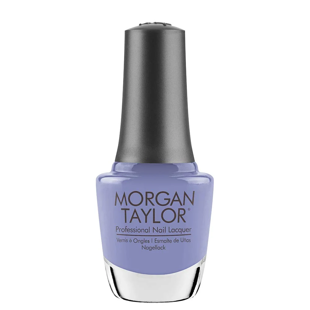 Solid Morgan Taylor Nail Lacquer Take Me To Your Tribe Blue Professional Lacquer Vibrant Chip-Resistant Fast-Drying Long-Lasting High-Shine Fine Crafted