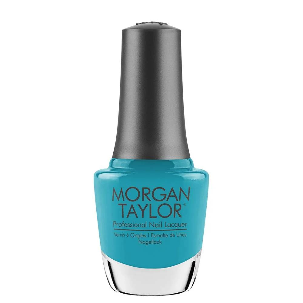 Sophisticated Morgan Taylor Professional Nail Lacquer Blues Blue Nail Polish Long Lasting Nail Lacquer 0.5 Fl Oz Classic