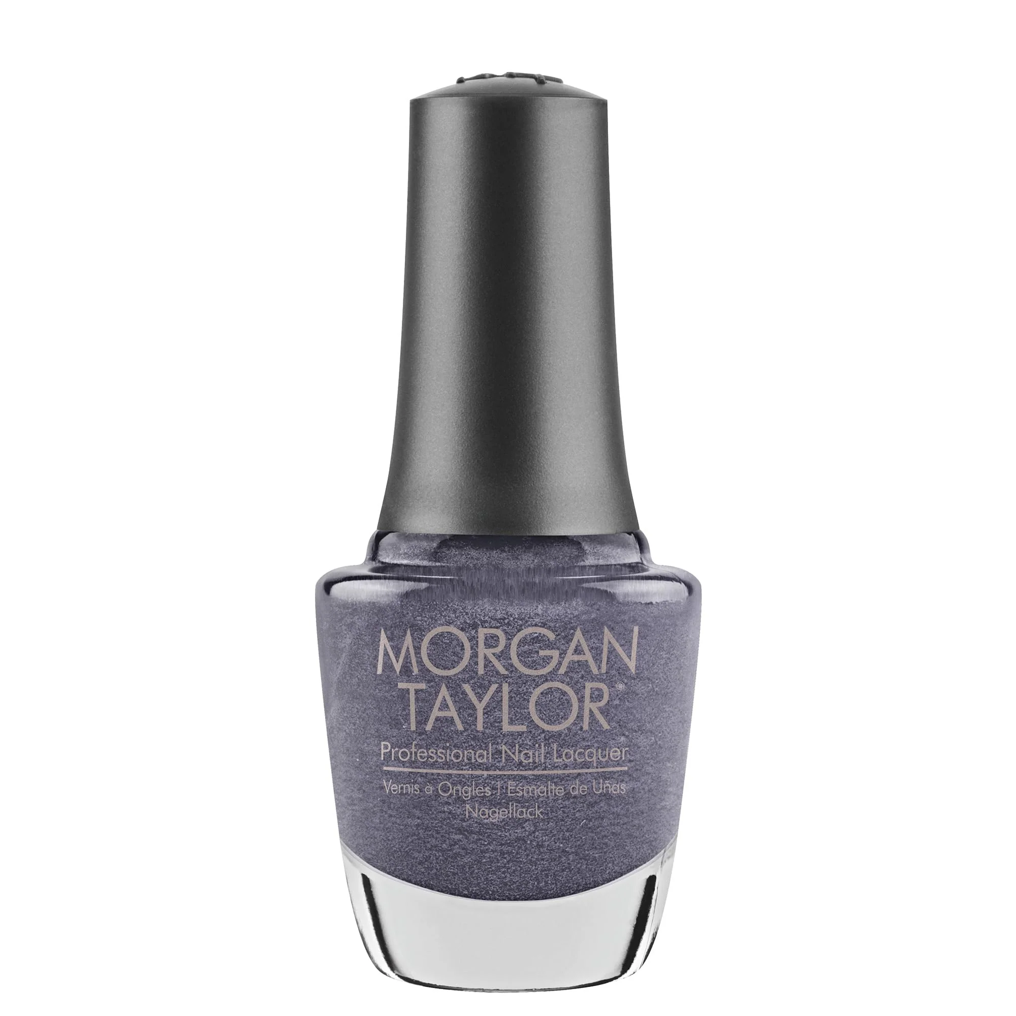 Classic Morgan Taylor Professional Lacquer Vibrant Chip-Resistant Fast-Drying Long-Lasting High-Shine for Manicures Pedicure Midnight Caller Powerful