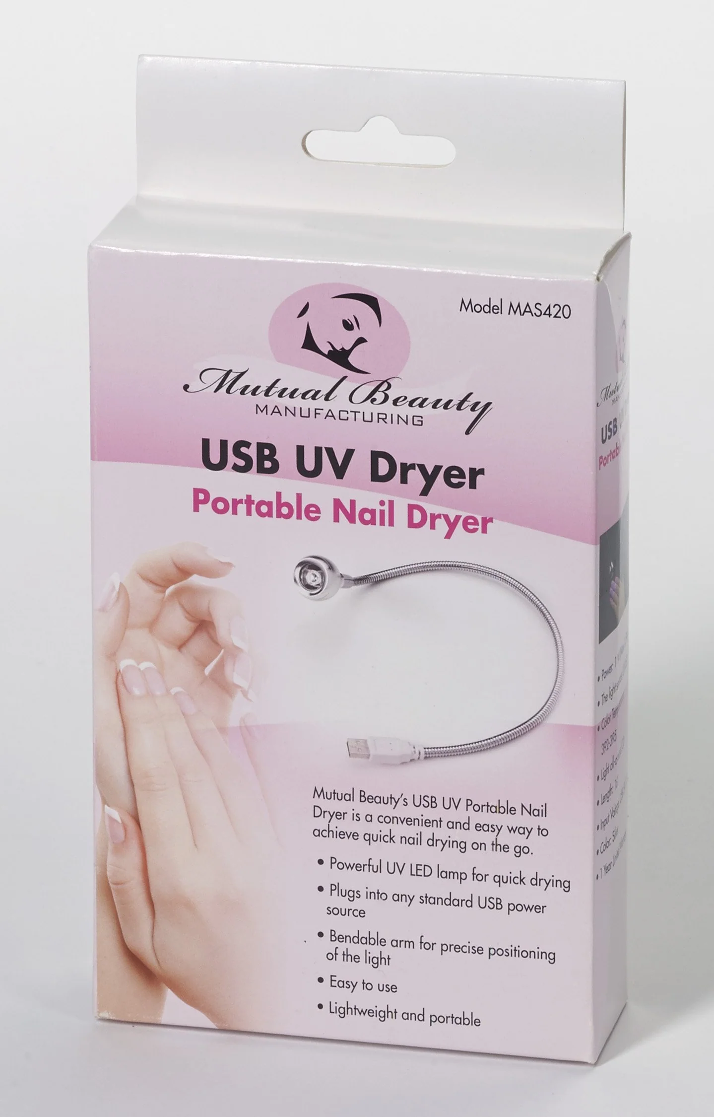 Genuine Mutual Beauty Manufacturing Mastex Health USB UV Dryer 0.35 Pound Environmentally Friendly
