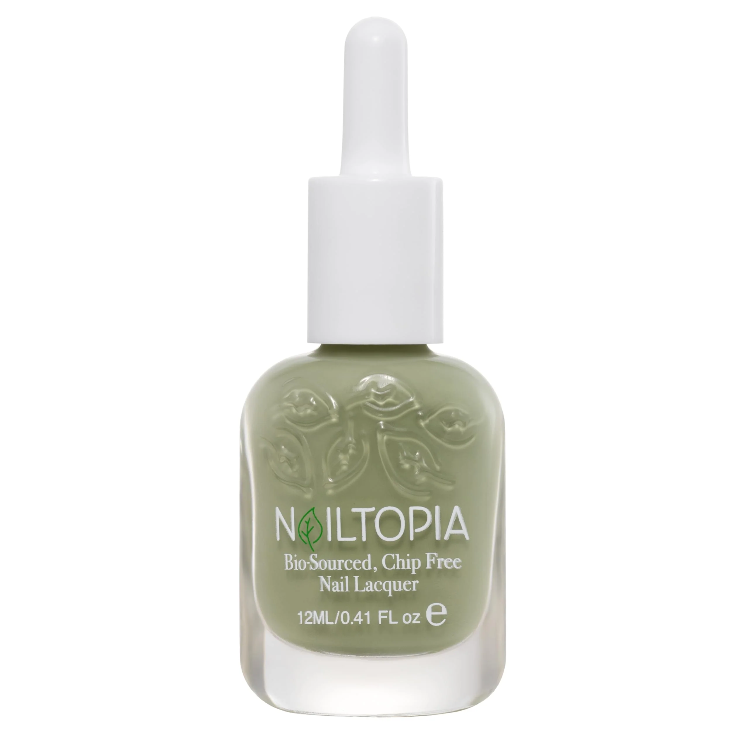 High-Performance Nailtopia Bio-Sourced Chip Nail Lacquer - All Natural Strengthening Biotin and Superfood-Infused Polish - Chip Resistant Formula - Quick-Dry Professional