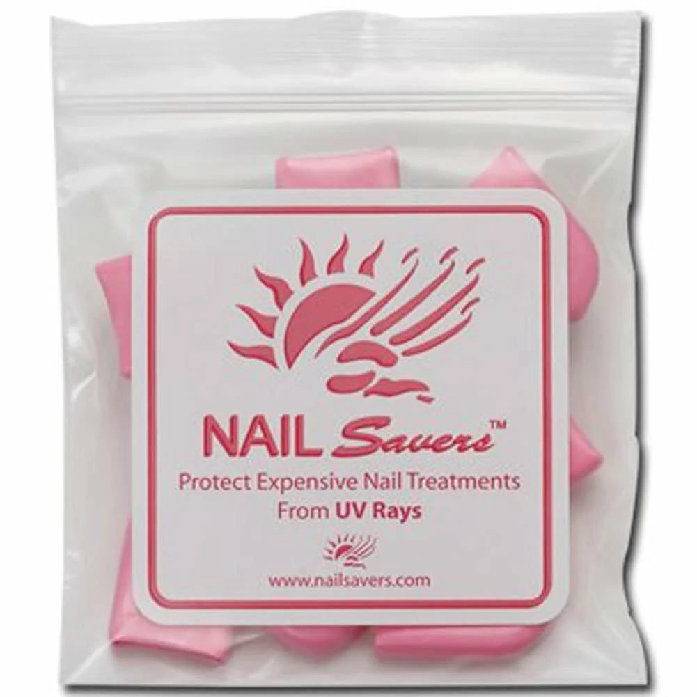 Reliable NAIL SAVERS Individual Bag Contains 10 Finger Tips protect nails from Tanning Beds UV Rays Specialty