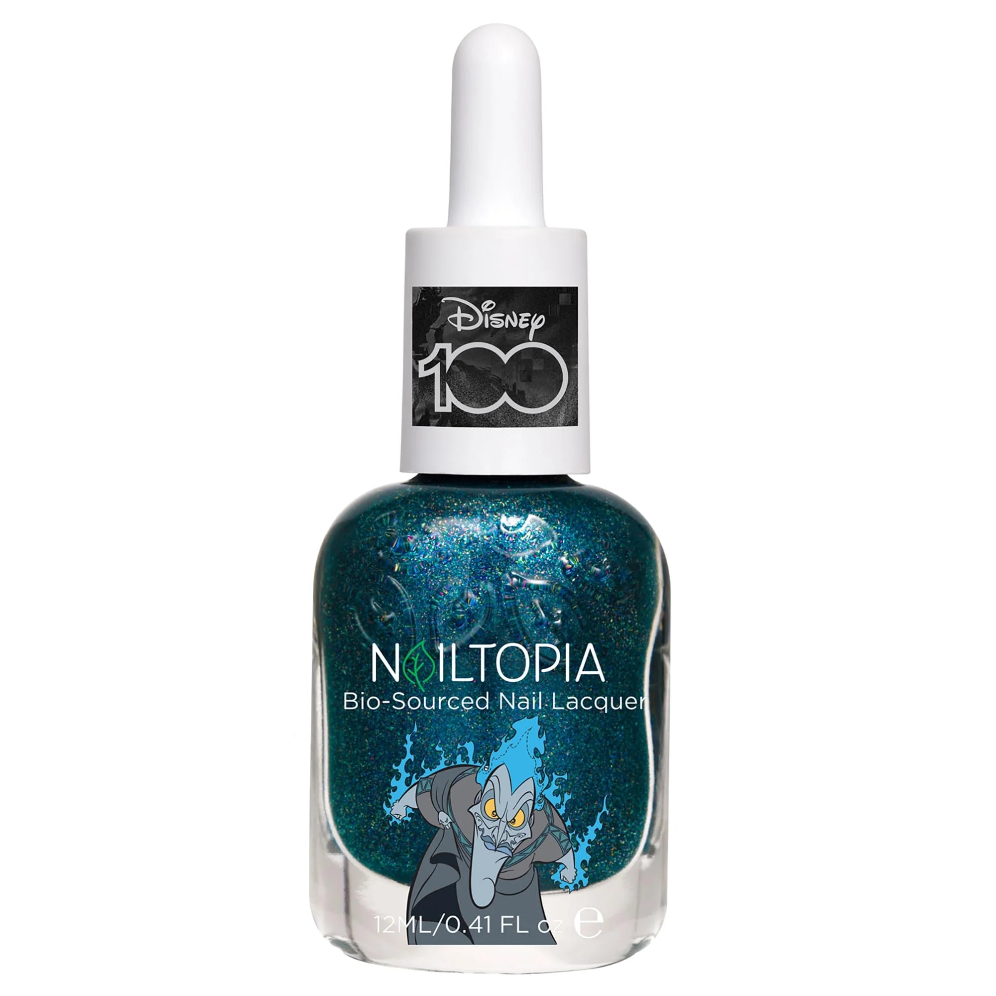 Exceptional Nailtopia Bio-Sourced Chip Nail Lacquer Disney Collection Hades 0.41 oz - All Natural - Vegan - Strengthening - Quick-Dry - Long Lasting Trusted