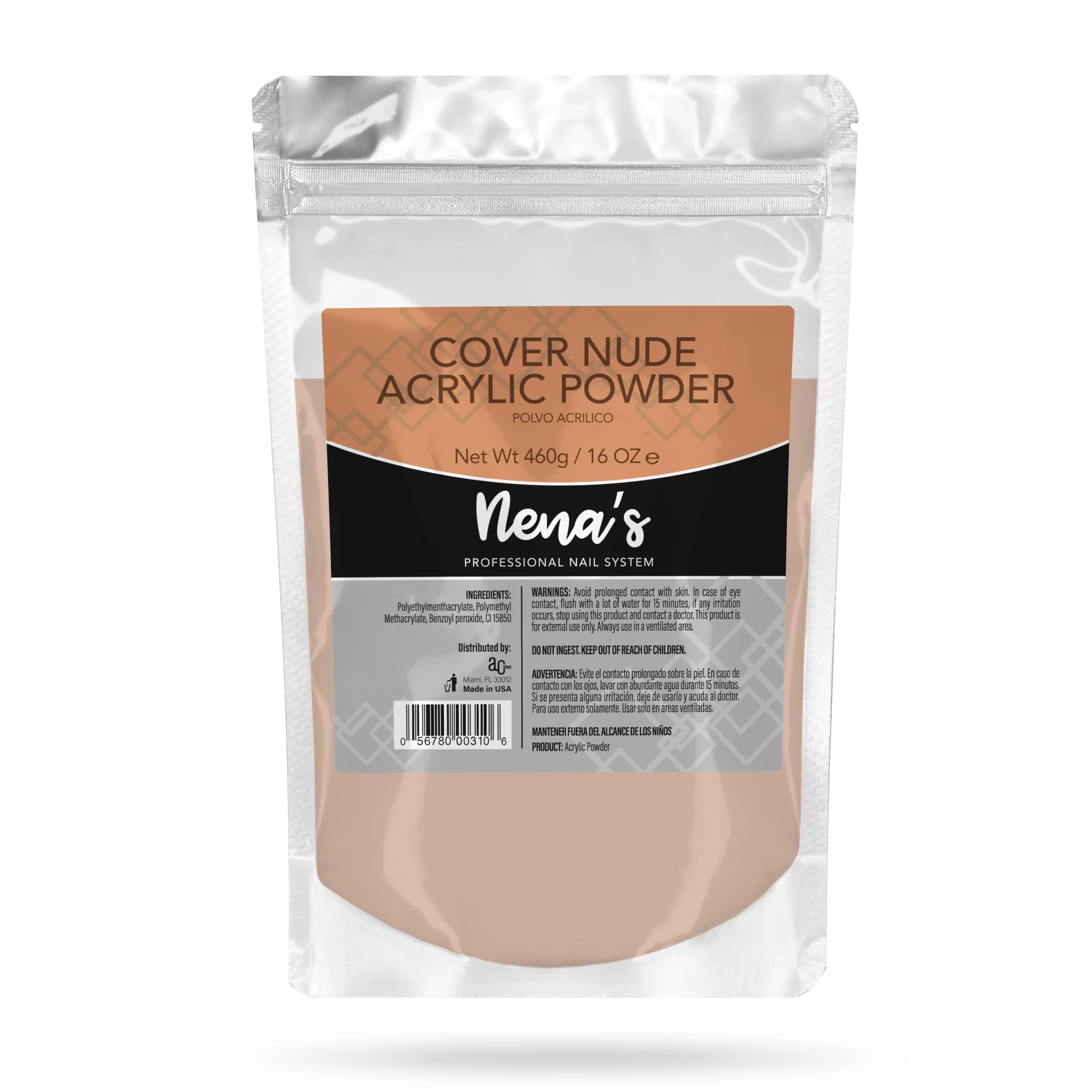 Fashionable Nena's Superior Sculpting Powder Professional Acrylic Nail System Clear Blush Pink Medium Pink 16 oz 460 g Cover NUDE Innovative