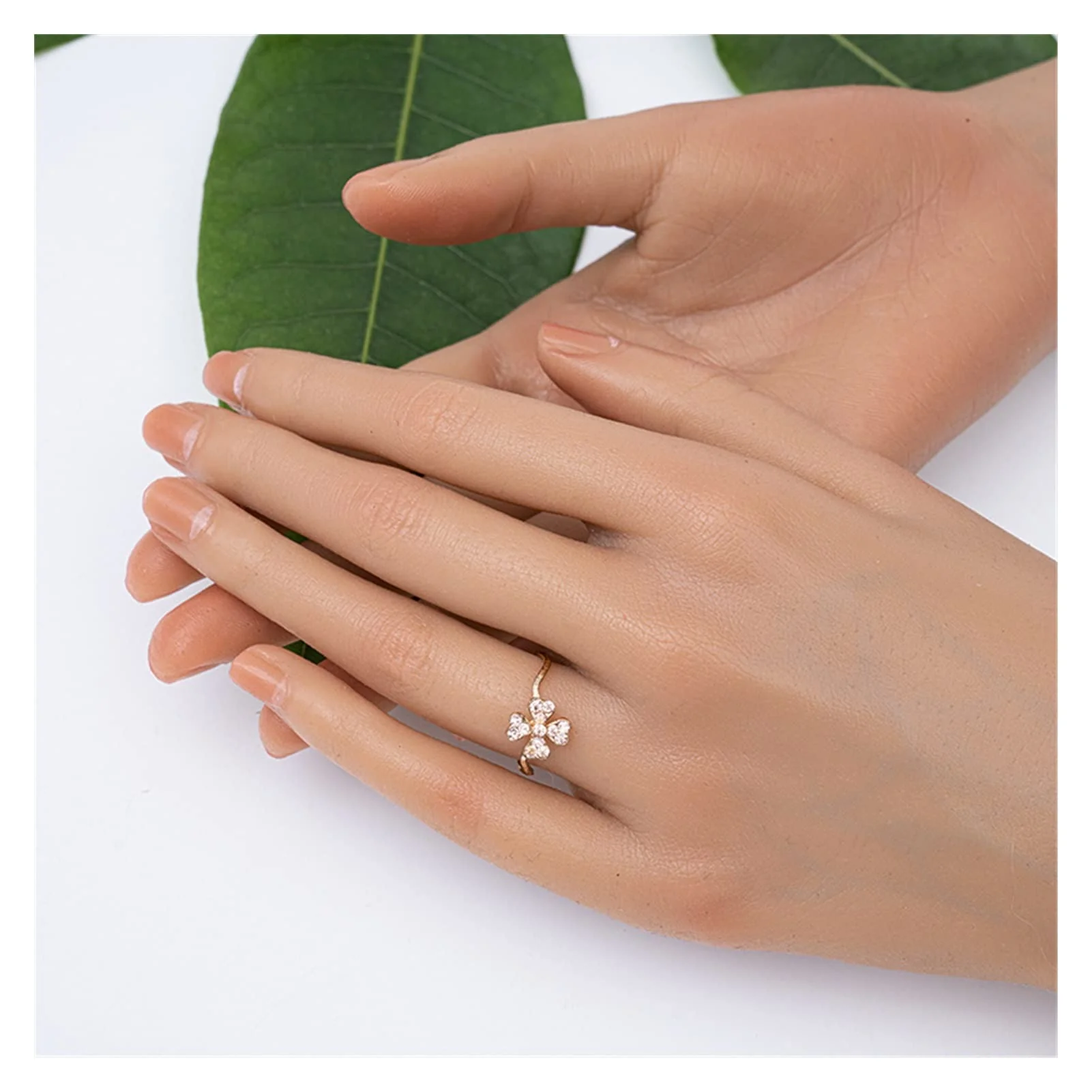 Expertly Made ngddf2haa Silicone Manicure Practice Hand Model with Joints Bendable Matching Nail Piece Prosthetic Silicone for Nail Art Training Color One Pair World-Class