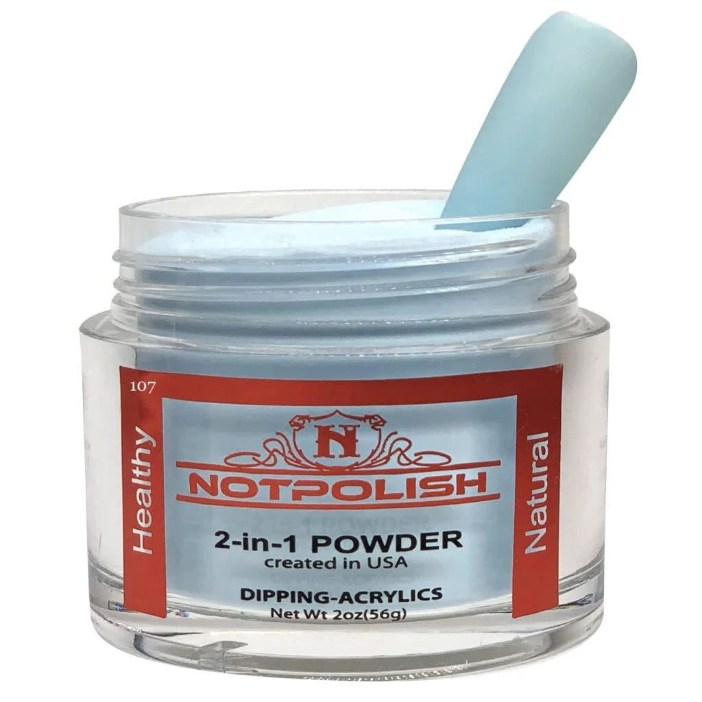 Professional NotPolish - Nail Acrylic Dip Powder OG Collection OG107 AZURE Top-Quality