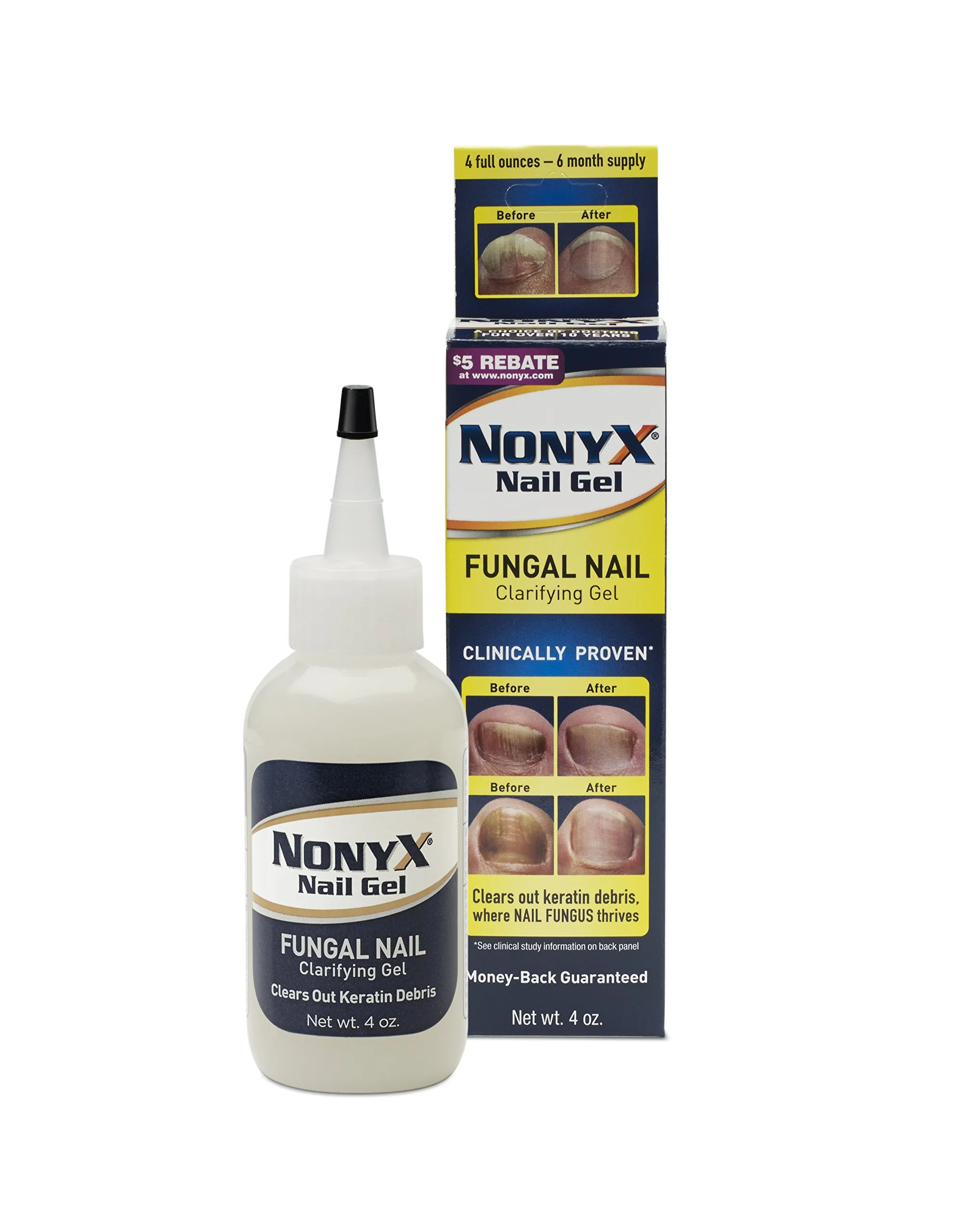 Proven Nonyx Nail Gel 4.0 OZ 2 Pack Secure