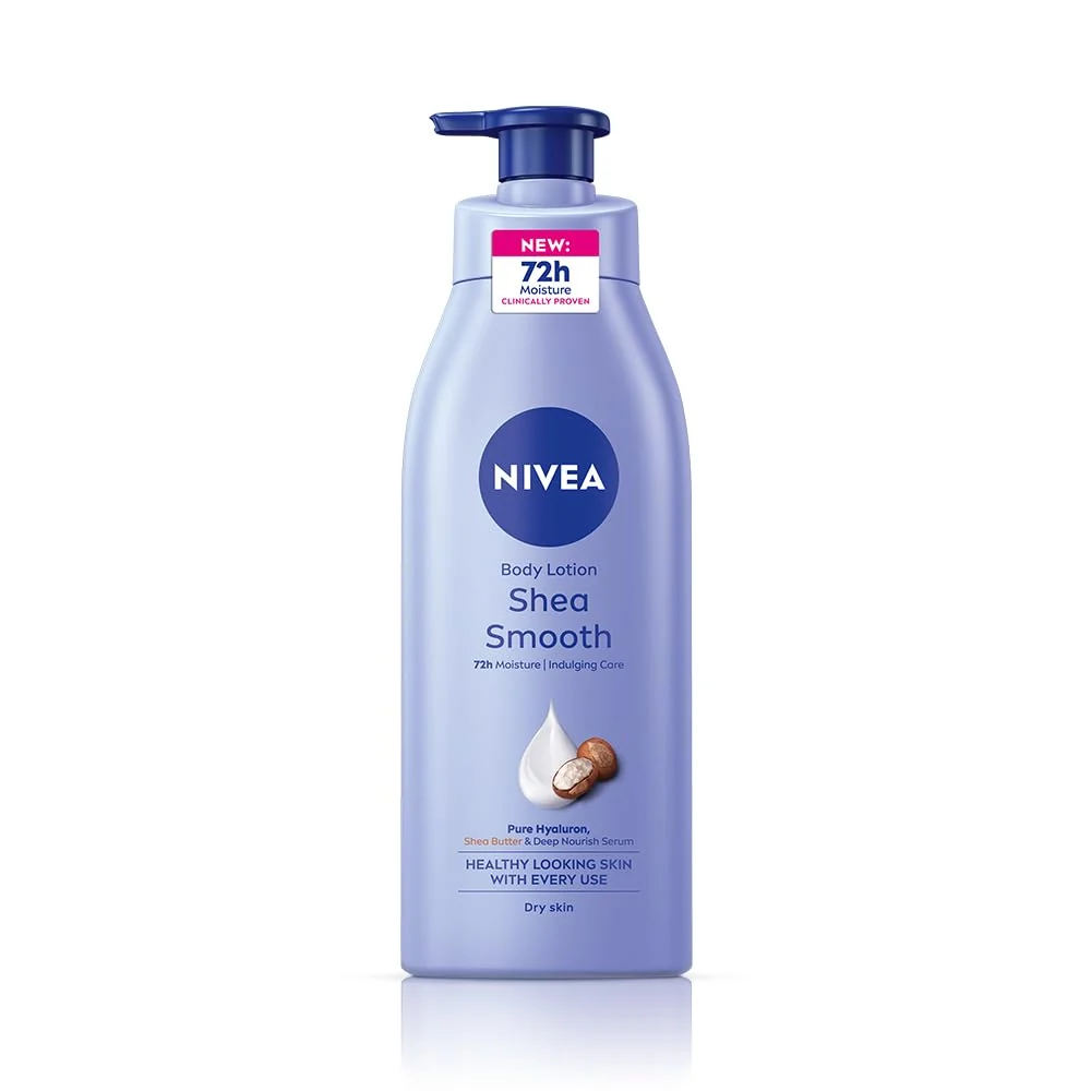 Solid Nivea Smooth Milk Body Lotion For Dry Skin 400ml Original