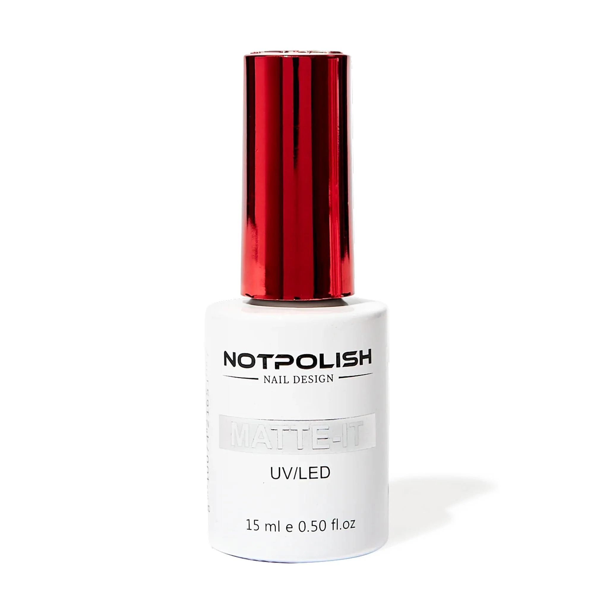 Pure Notpolish Matte-It Gel Top Coat - Long-Lasting Chip-Resistant Matte Finish No-Wipe Formula for Smooth Velvety Nails Professional Home Use Flexible