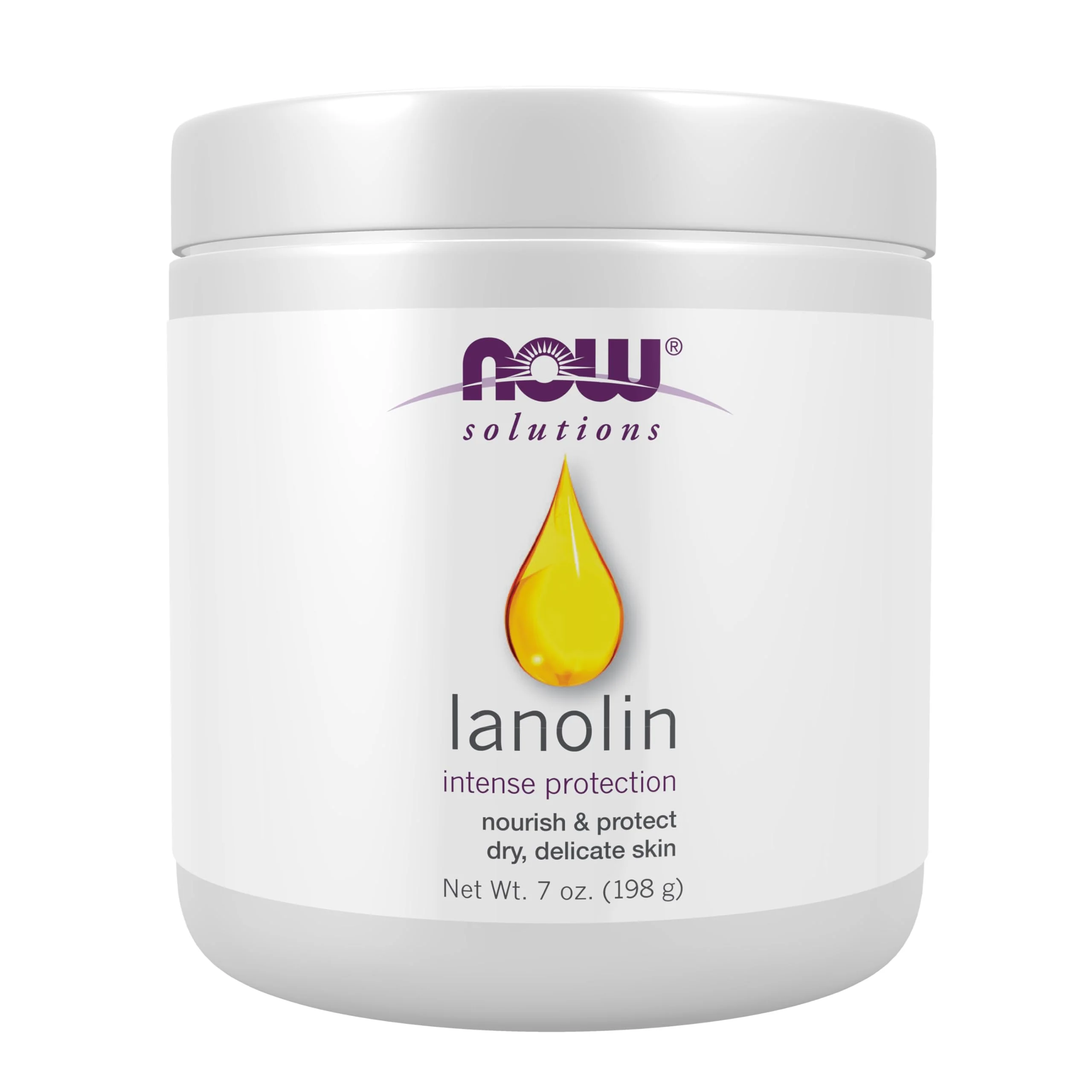 Classic NOW Solutions Pure Lanolin Wind and Harsh Environment Skin Protectant Thick Jelly For Rough Dry Skin 7-Ounce Excellent