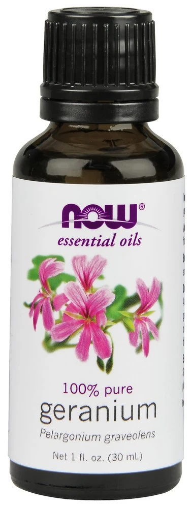 Luxury NOW Foods 100 Pure Geranium Oil Exceptional