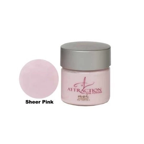 Soft NSI Attraction Nail Powder - Sheer Pink - 1.4oz 40g Official