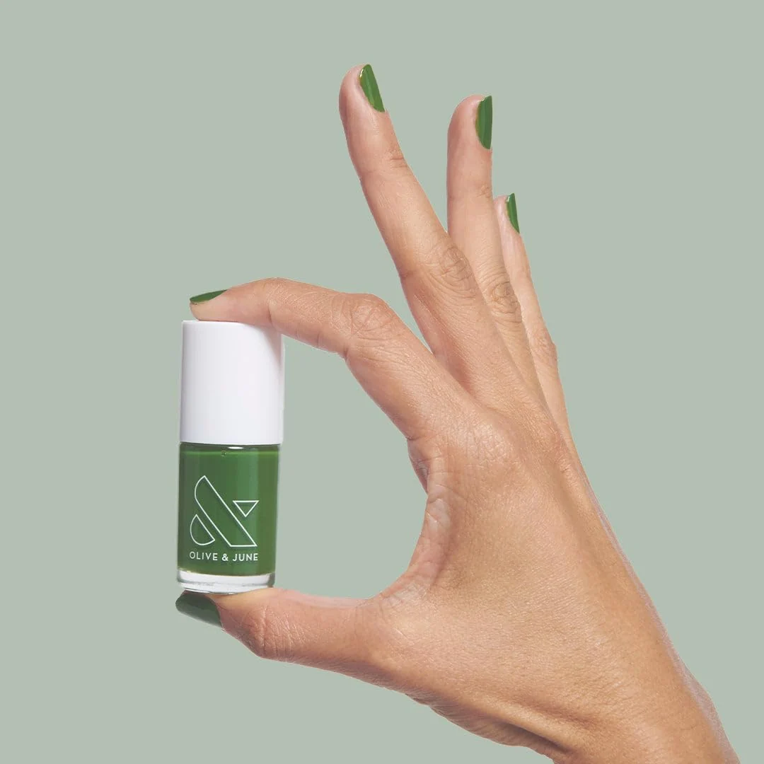 Unique Olive June Long Lasting Nail Polish Touchdown 0.46 fl oz Responsible