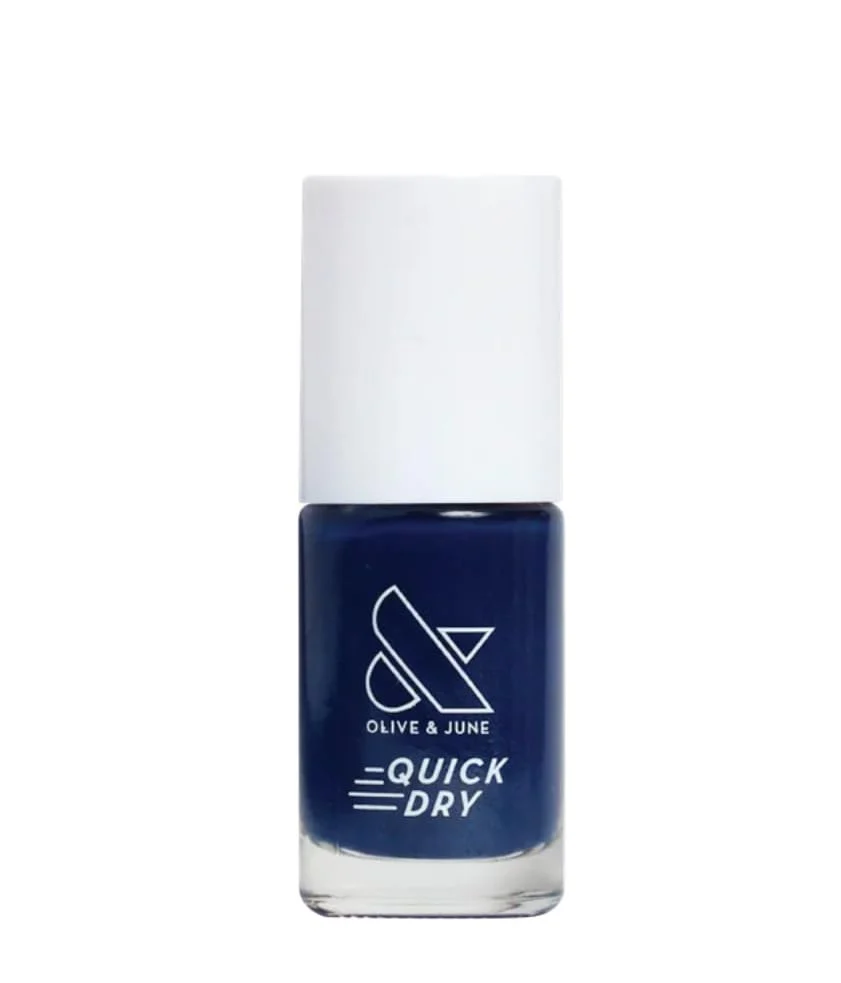 Proven Olive June Quick Drying Nail Polish Suited Midnight Blue 0.3 fl oz Easy-to-Use