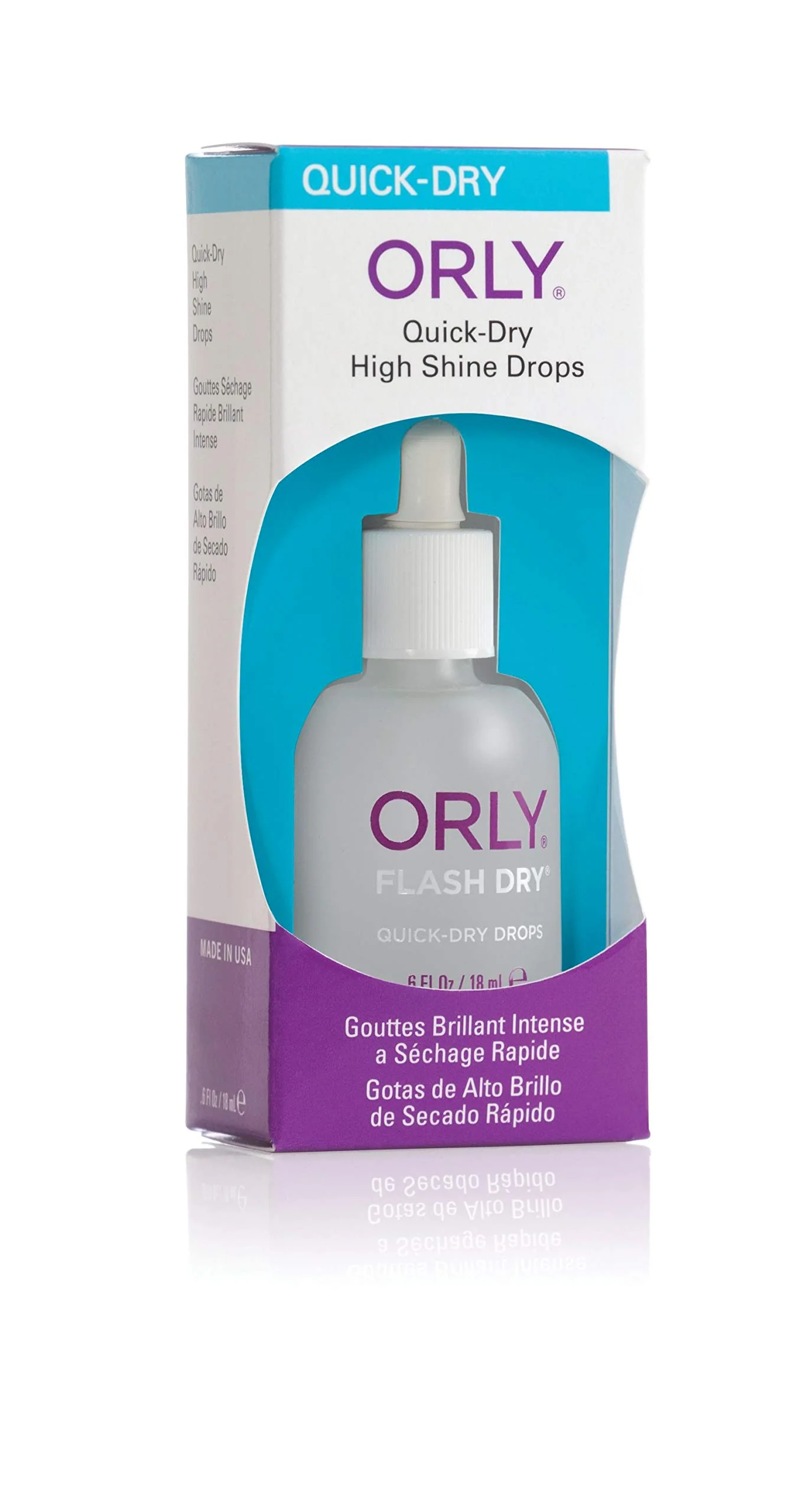 Artisan Orly Flash Dry Drops Nail Base Coat .6 Ounce Versatile