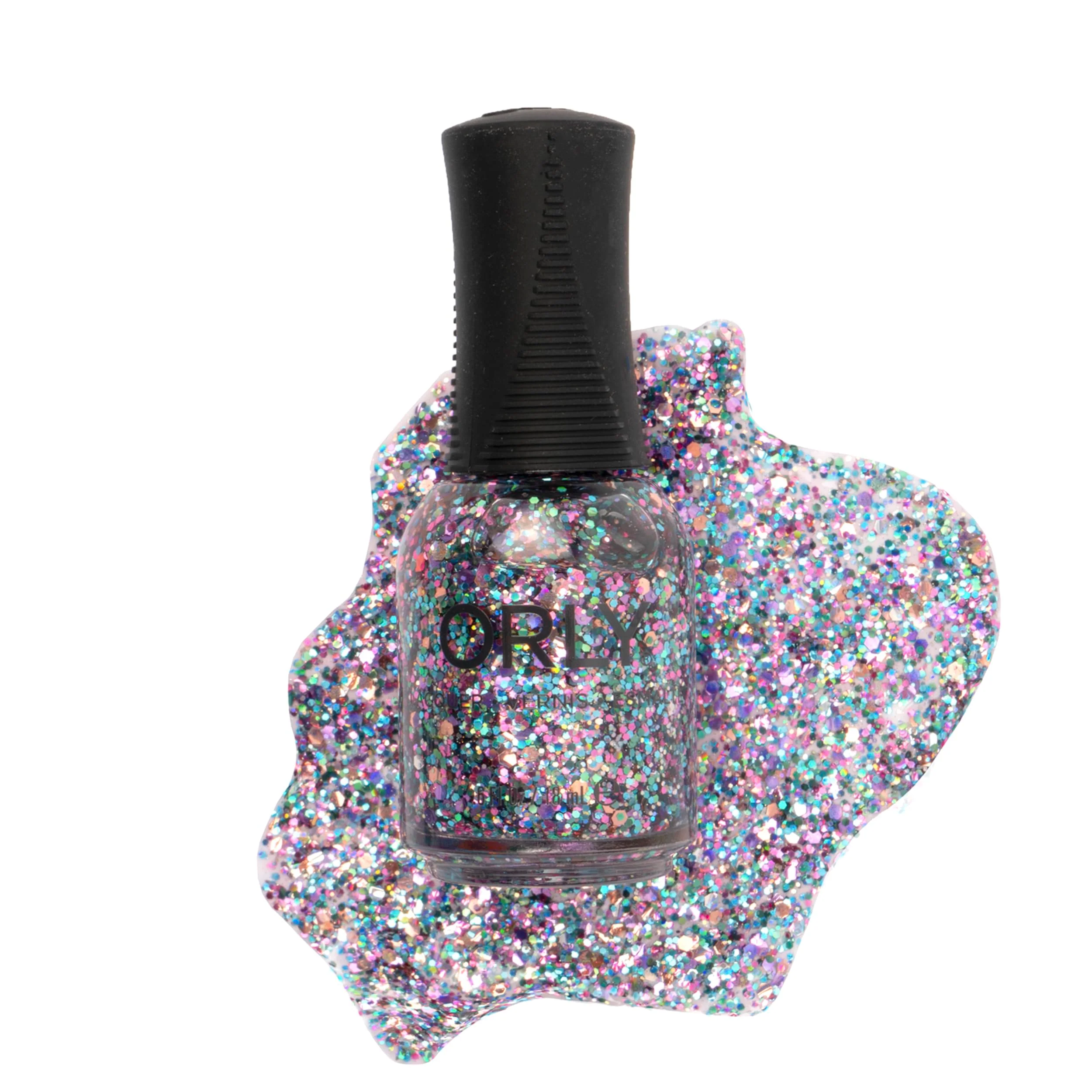 Selected Orly Neon Nail Polish Colors for Summer Bright Colors and Confetti Toppers for Summer Neon Nails 0.6fl oz Moonstone Aura 0.6 fl oz Prestigious