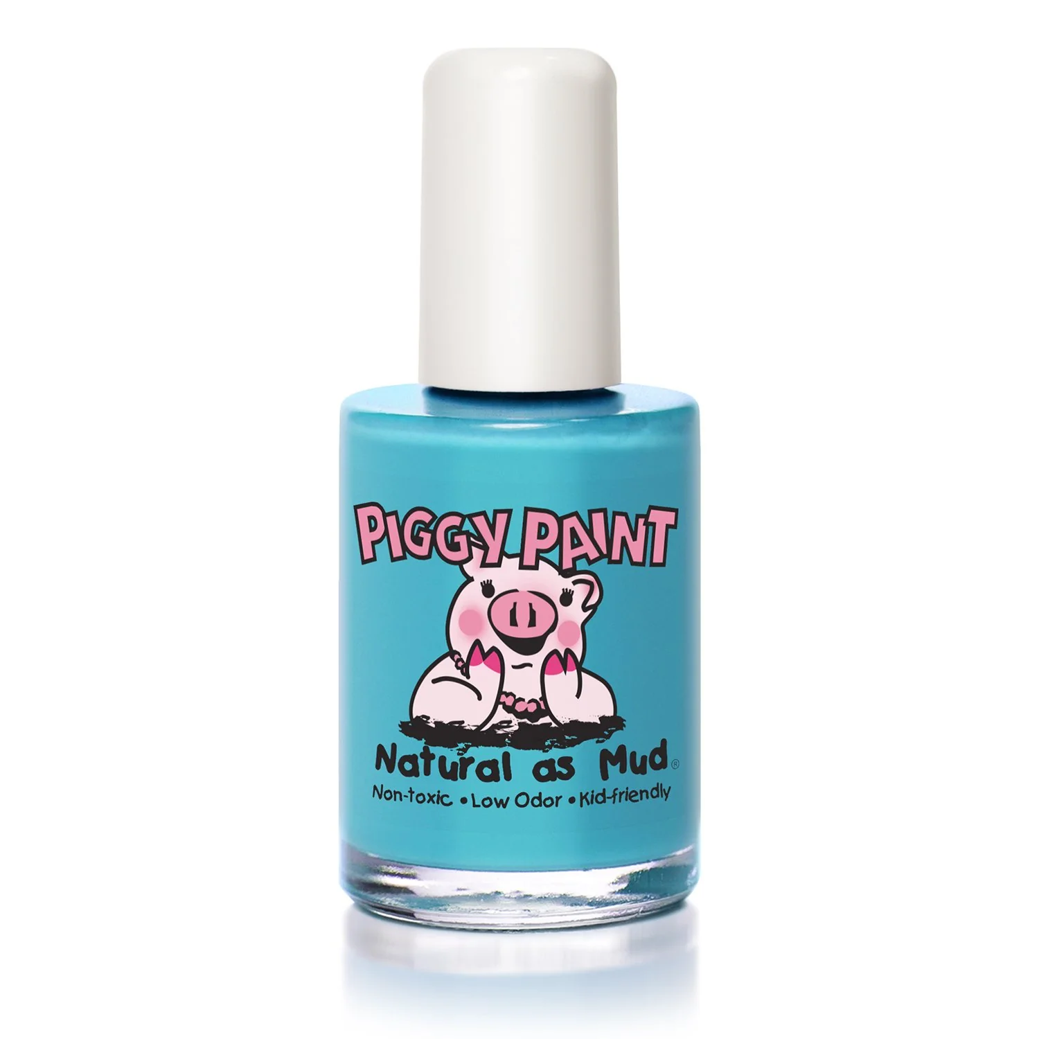 Recyclable Piggy Paint Nail Polish - Non-Toxic Polish for Little Girls Toddlers Kids Water Based Formula Safe Cruelty Vegan Natural Durable Expertly Made