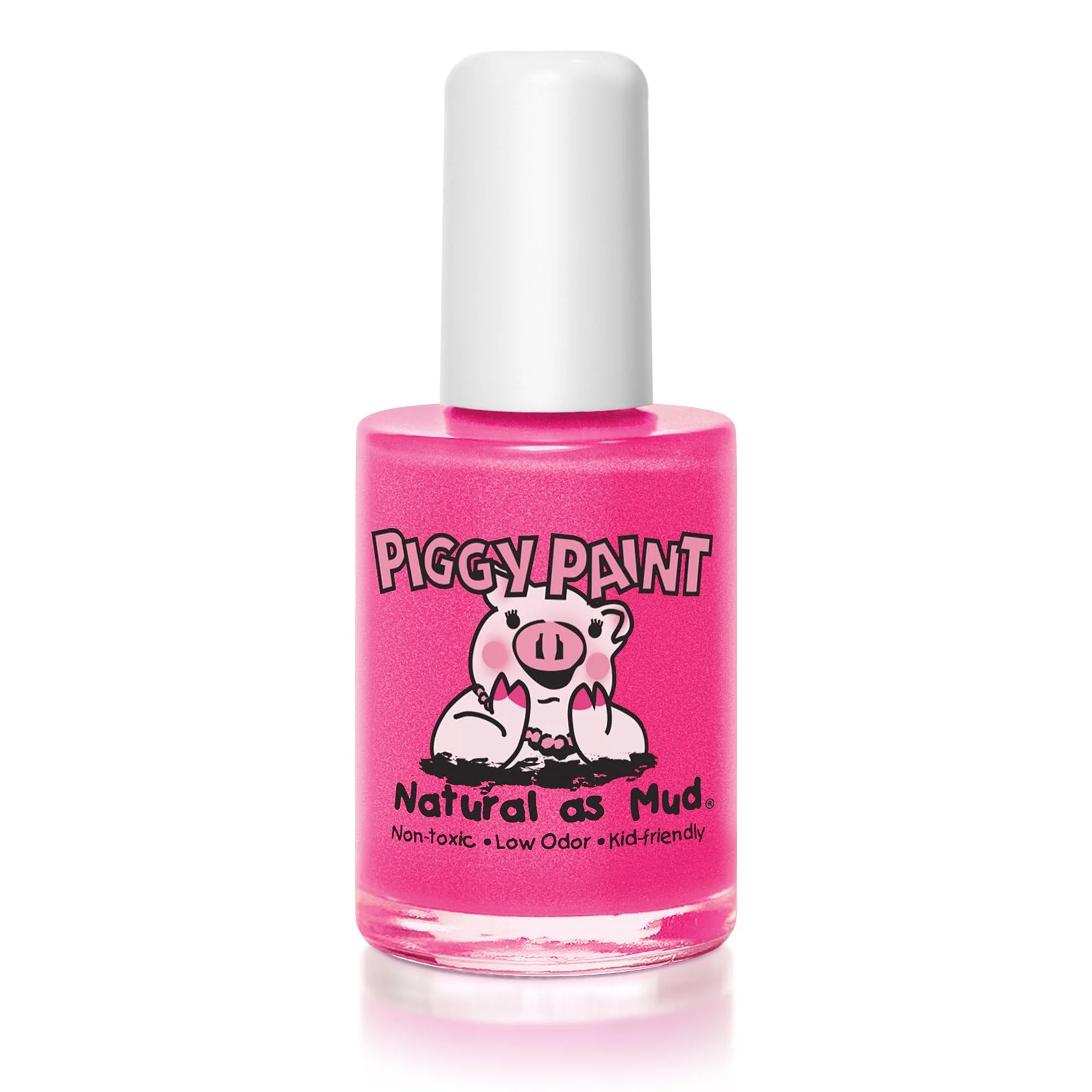 Effective Piggy Paint Nail Polish - Non-Toxic Polish for Little Girls Toddlers Kids Water Based Formula Safe Cruelty Vegan Natural Durable Next-Generation