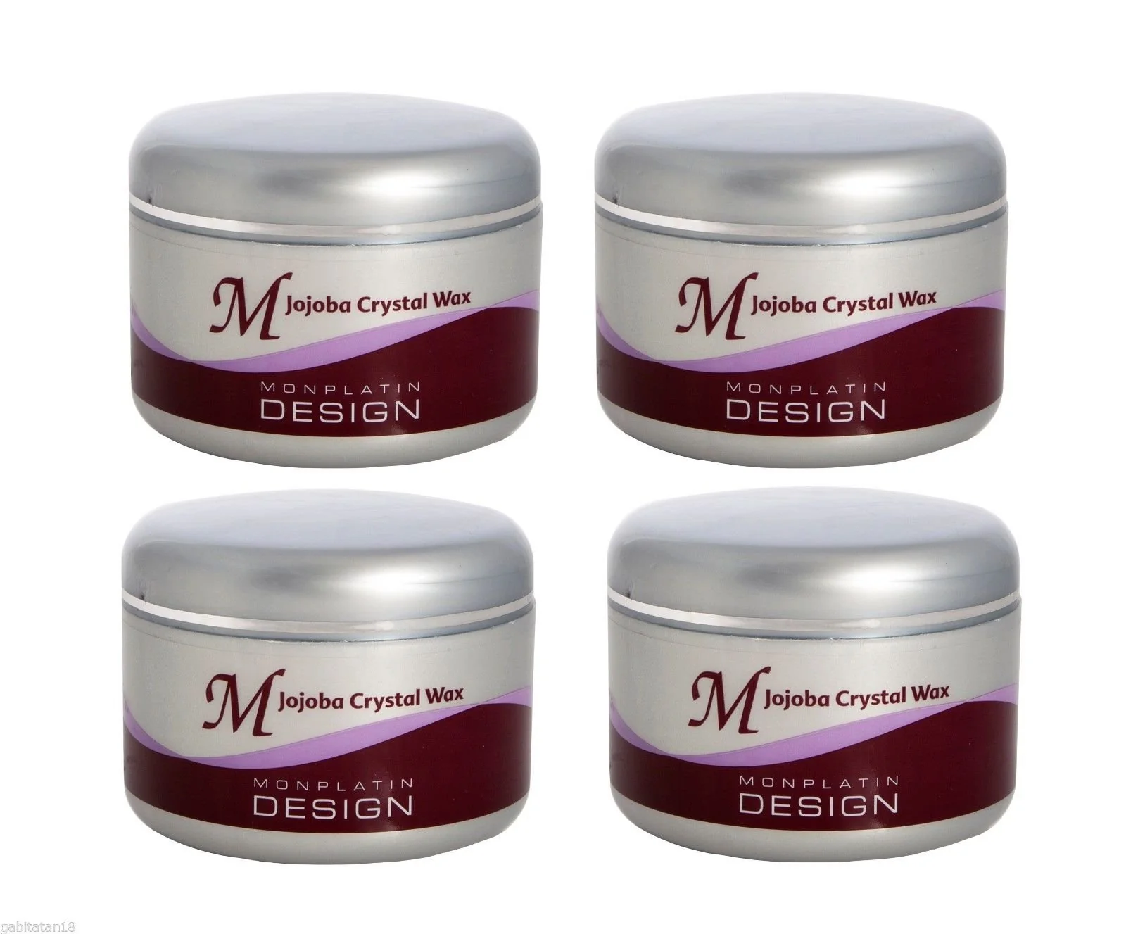 Modern Platin Wax X 4 Jojoba Crystal Wax Professional 250ml World-Class
