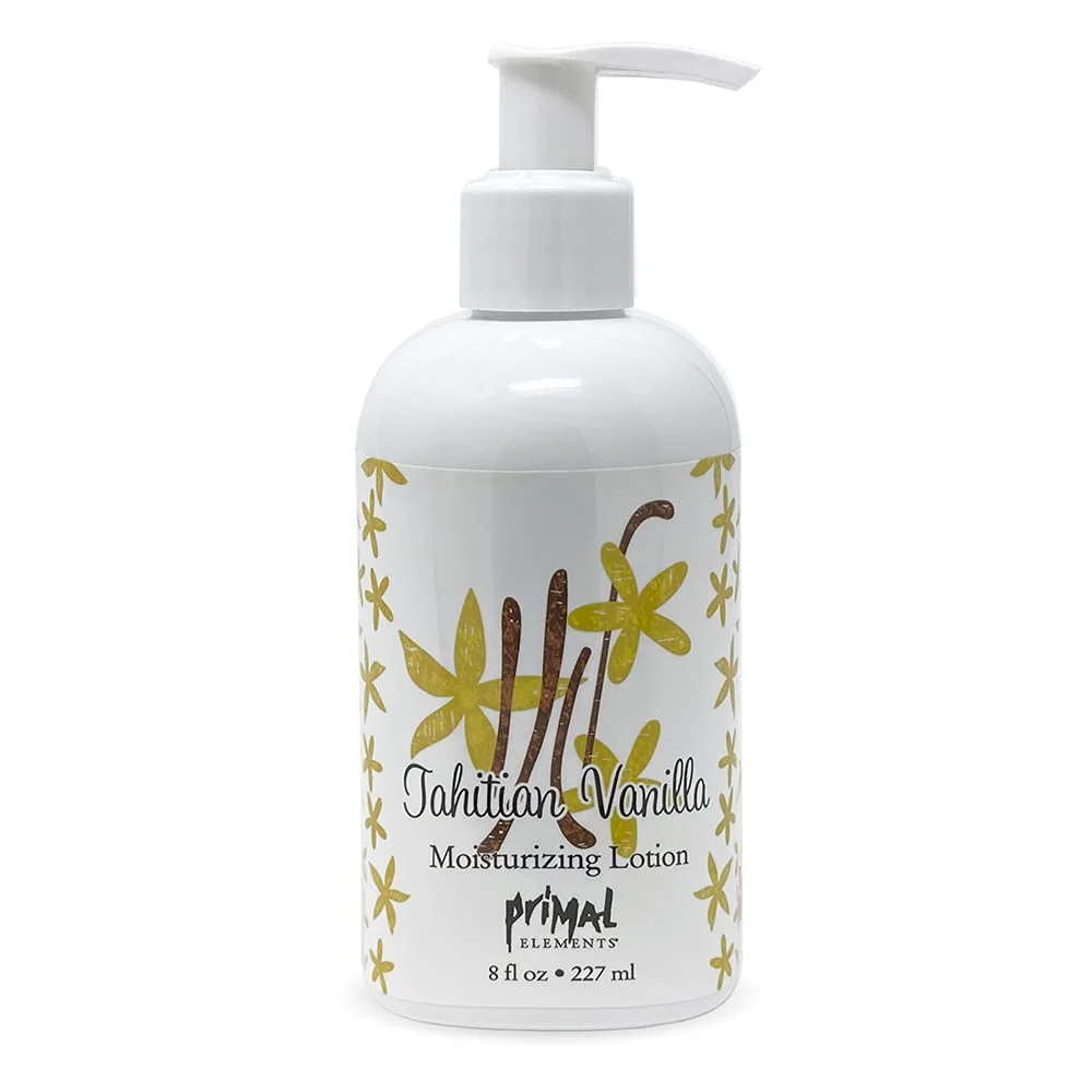 Classic Primal Elements Body Lotion Moisturizing Shea Butter Cream for Hands Body 8 oz - Tahitian Vanilla Carefully Designed