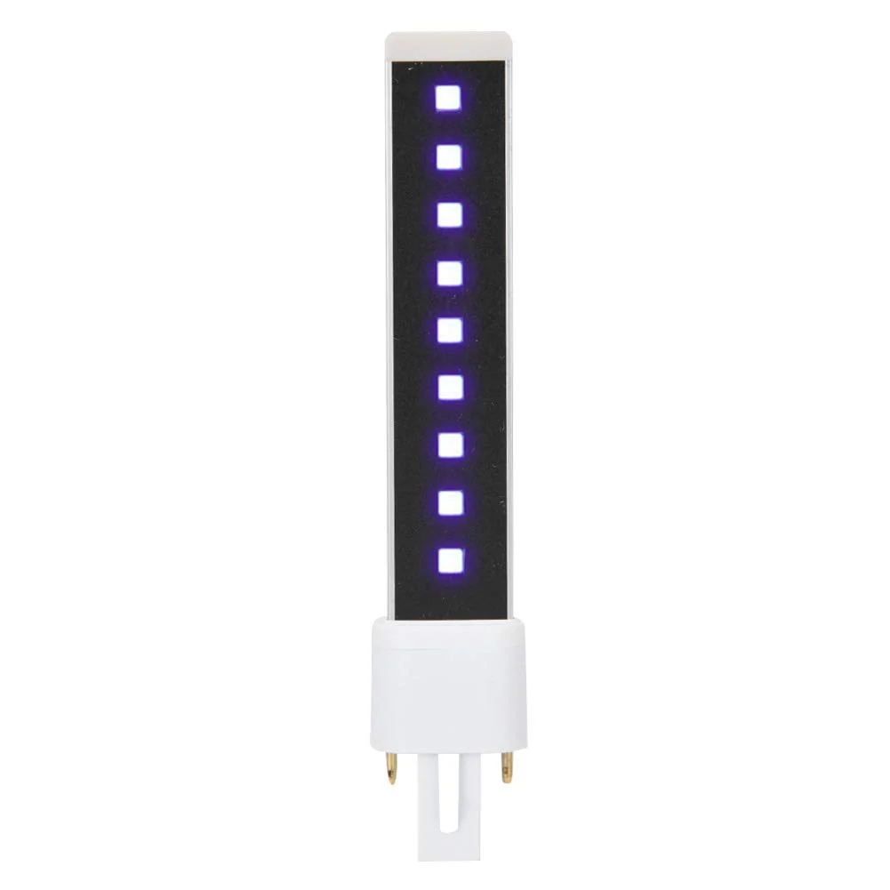 Authentic riteu 365 405Nm 9W Uv Double Light Bulbs - Lamp Bulb Tube for Electric Tubes Nail Art Uv Gel Curing Light Nail for Curing Lamps Shop Professional Nail Unique