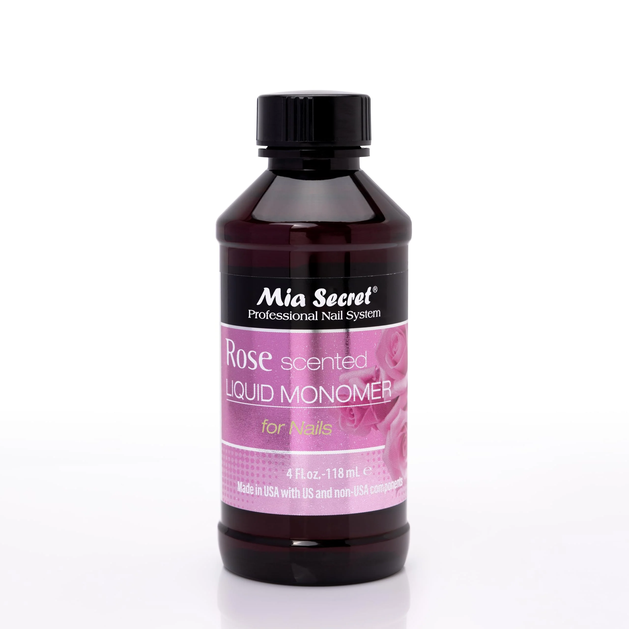 Comfortable Rose Scented Liquid Monomer 4 oz. Smooth