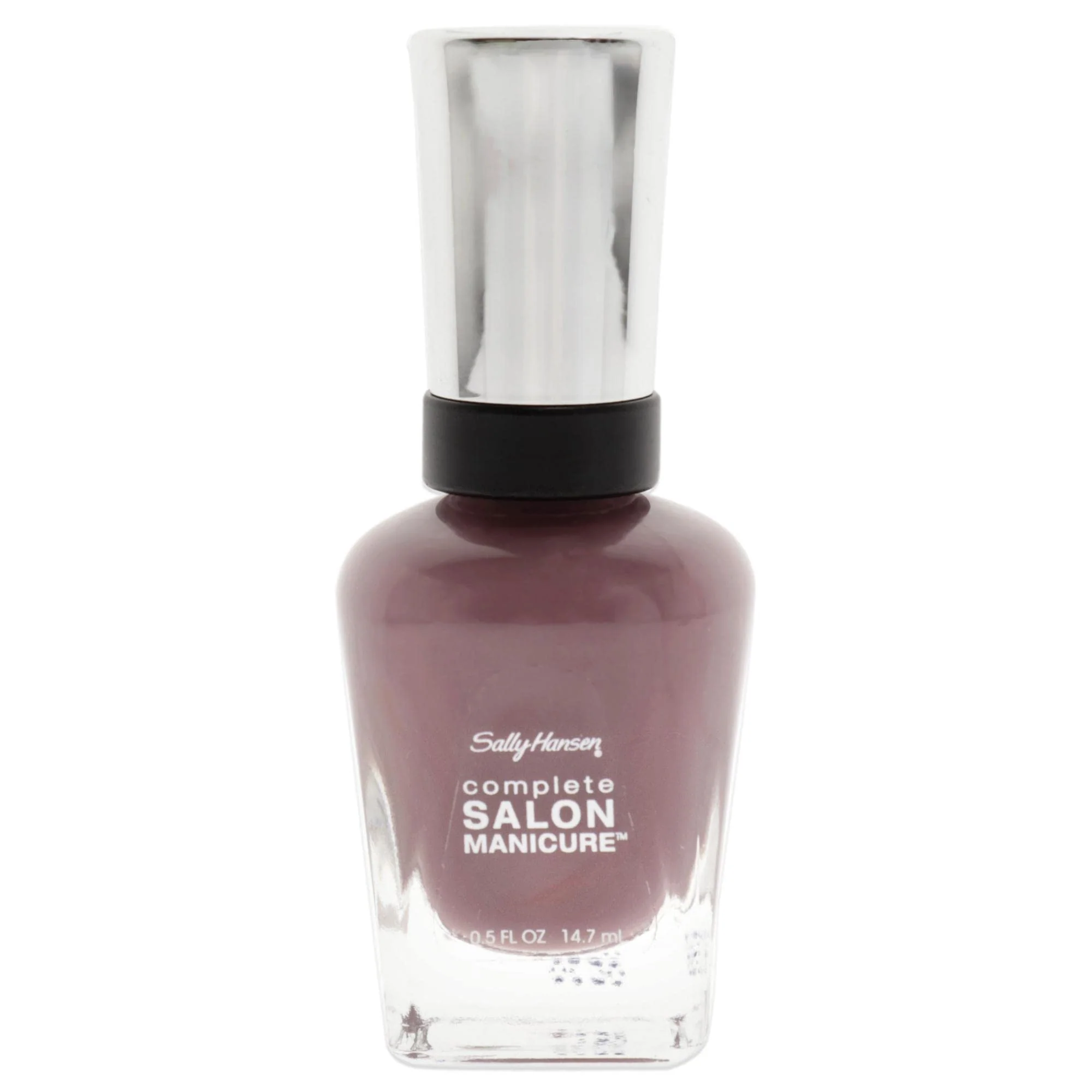 Crafted Sally Hansen Complete Salon Manicure Nail Polish Multi-Benefit Nail Color Strengthening Keratin Formula 280 Plum's The Word Reliable