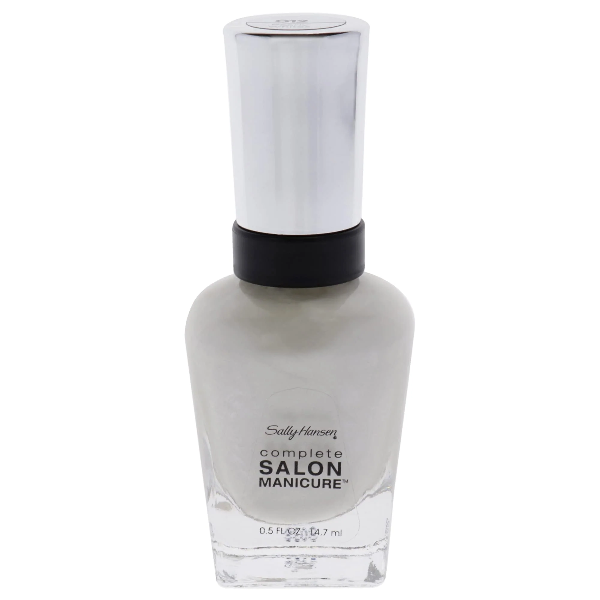 Original Sally Hansen Complete Salon Manicure Nail Polish Multi-Benefit Nail Color Strengthening Keratin Formula 012 Pearly Whites Easy-to-Use