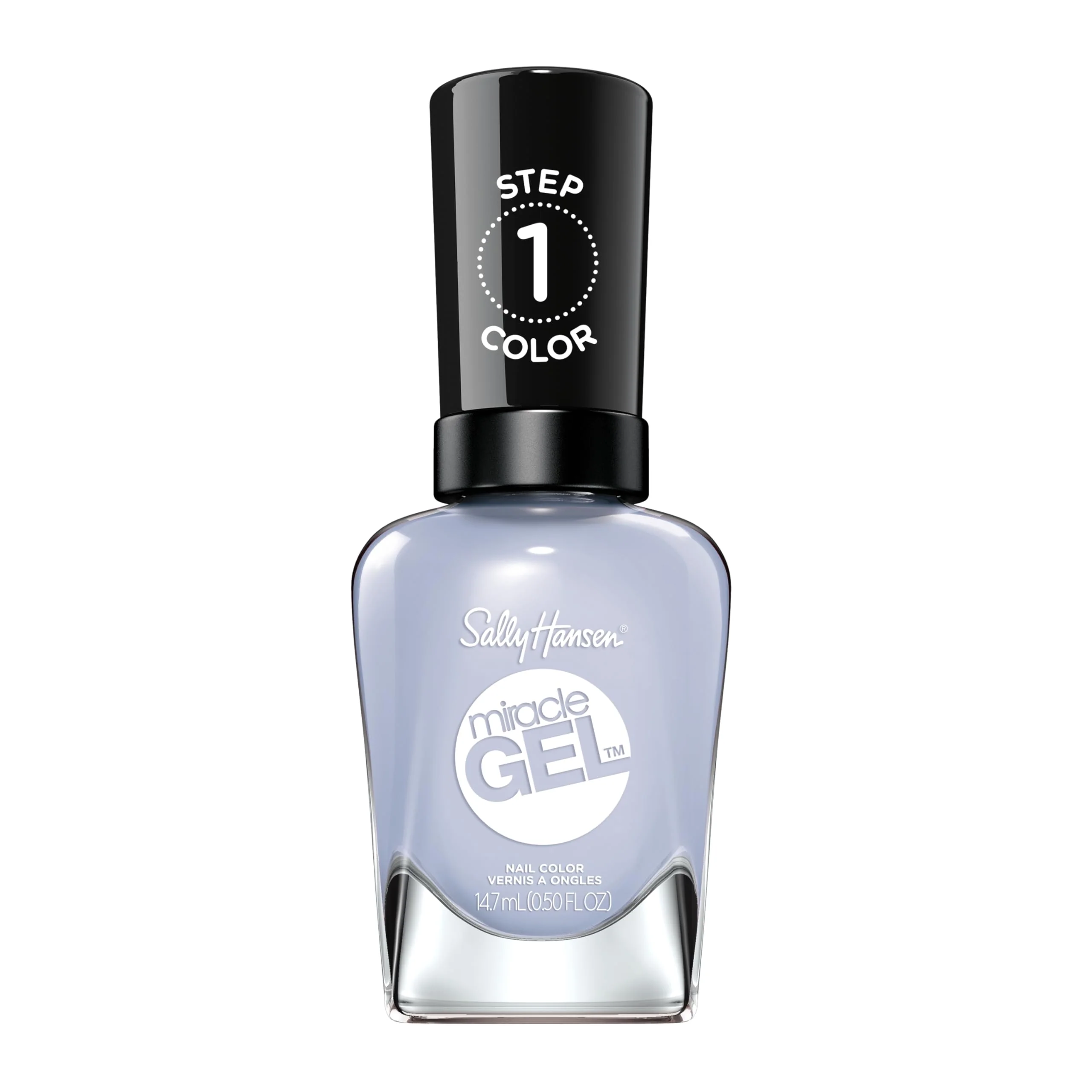 Innovative Sally Hansen Gel Salon Quality Nail Polish Gel-Like Formula Two-Step System No UV Light Needed Long Lasting Semi-Opaque Glossy 582 High-Performance