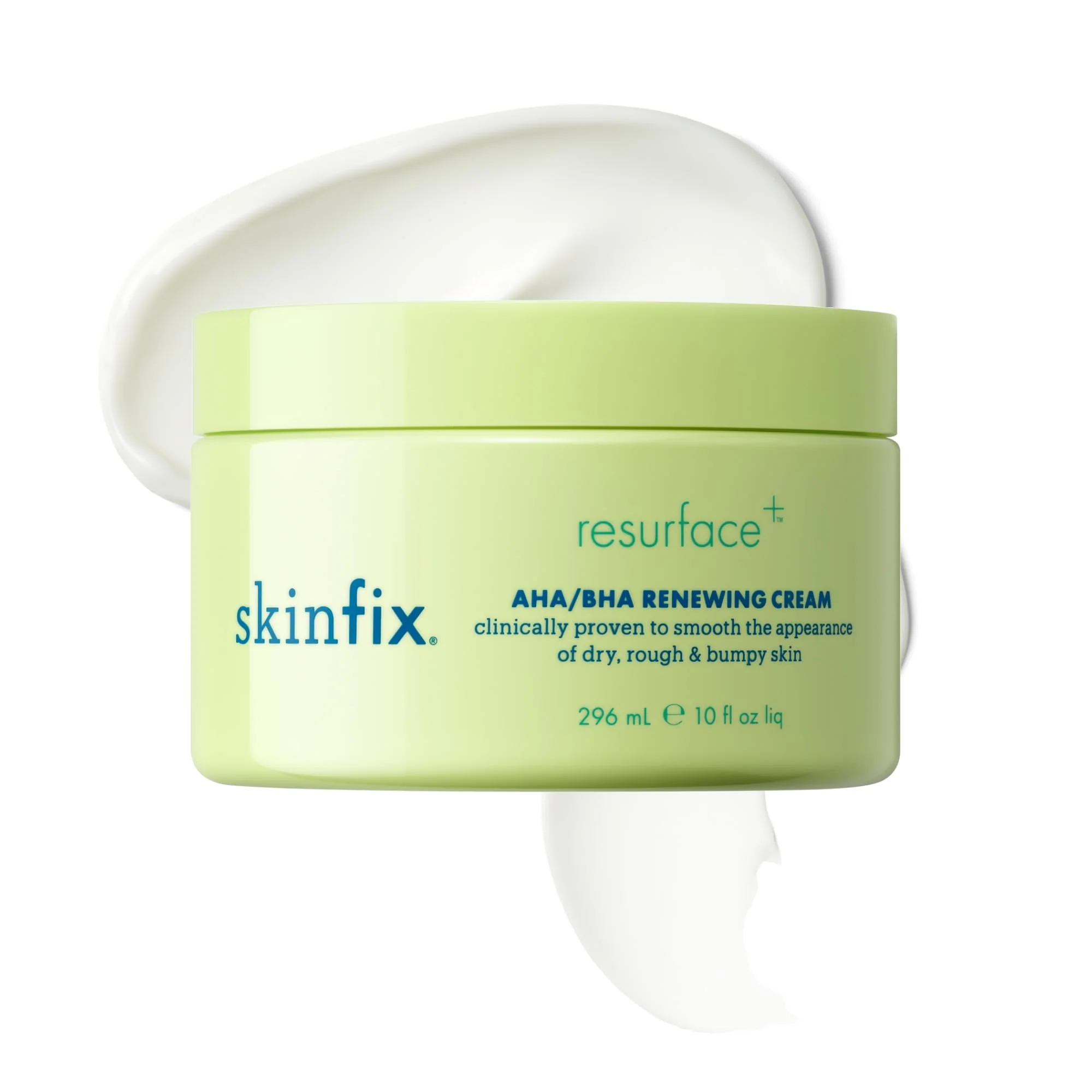 User-Friendly Skinfix AHA BHA Renewing Body Cream - 10 oz - Skin-Softening Moisturizer with Gentle Exfoliation - Boosts Glow Radiance - Vegan Cruelty Organic