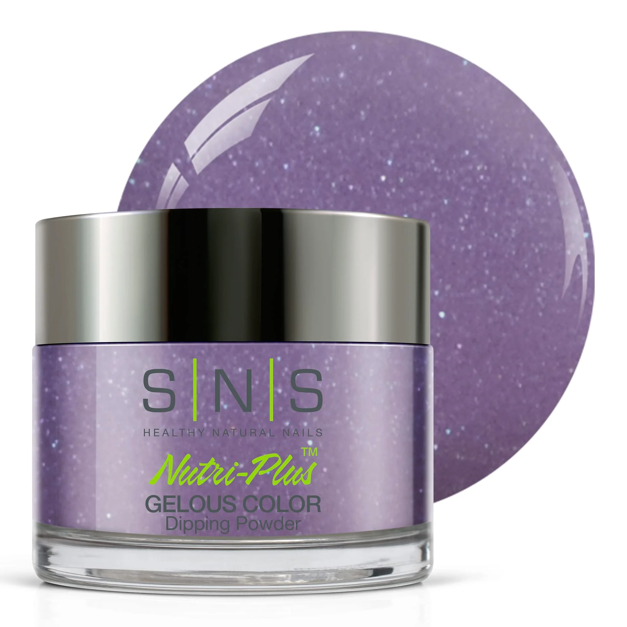 Functional SNS Nail Dip Powder Gelous Color Dipping Powder - Arrogant Purple - Long-Lasting Acrylic Nail Color Lasts 14 Days - Low Odor No UV Lamp required Trendy