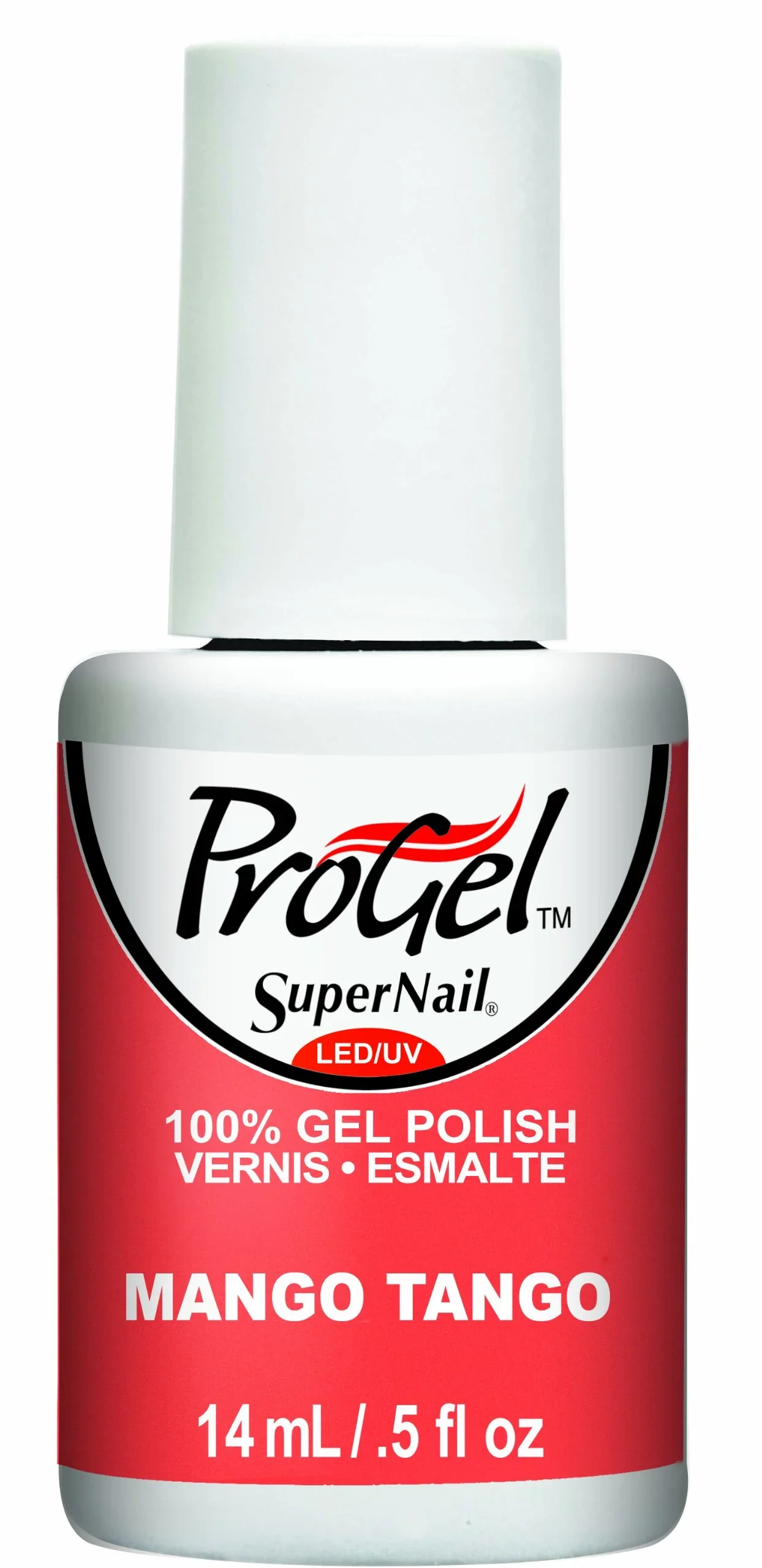 Dependable Supernail Progel Nail Lacquer Mango Tango 0.5 Fluid Ounce High-Performance