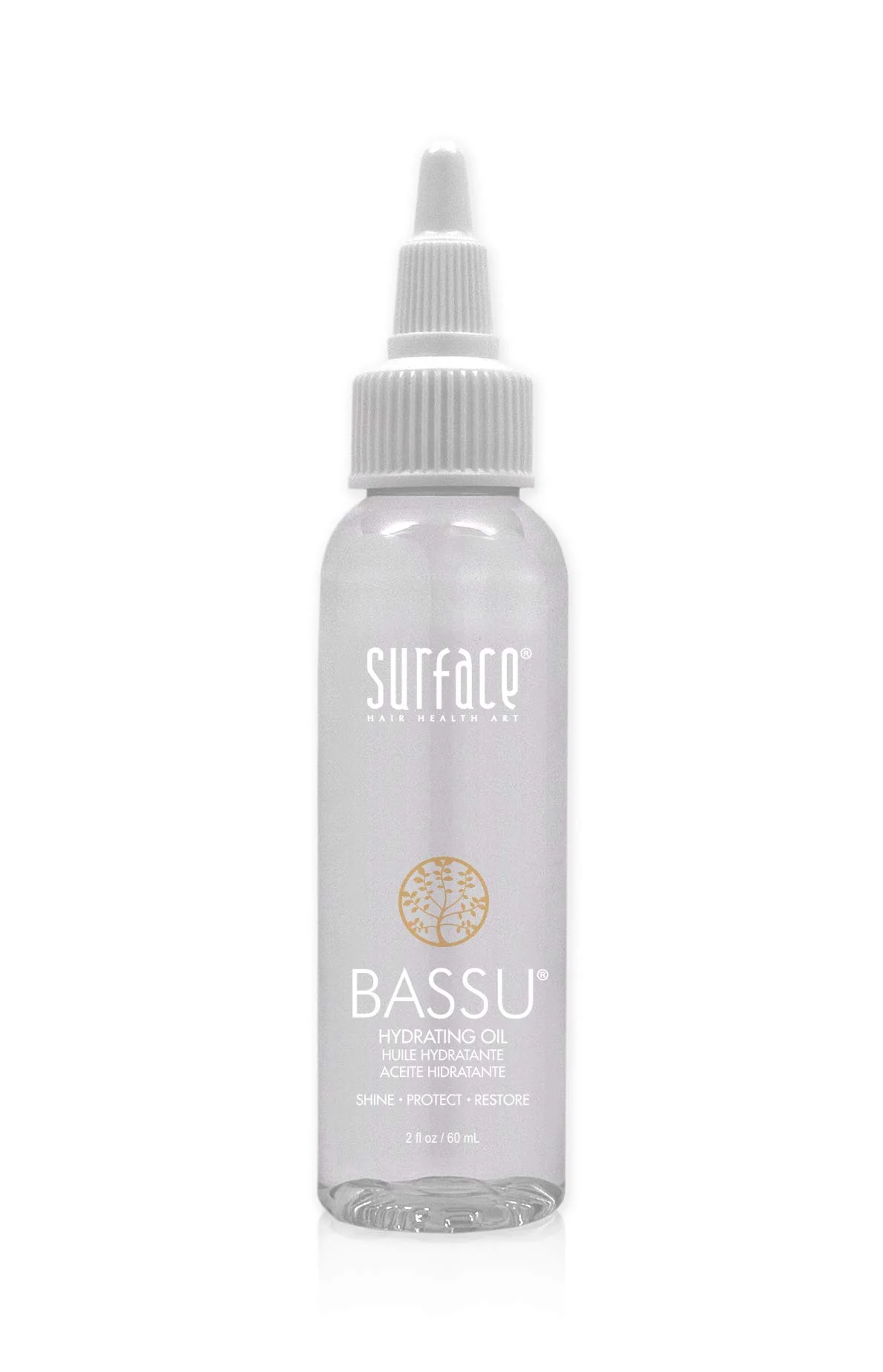 Clean Surface Hair - Bassu Hydrating Oil - Hair Oil with Flax Seed and Aloe Vera Moisturize and Hydrate Repair Damaged Hair Color Safe 2 Fl Oz Quality
