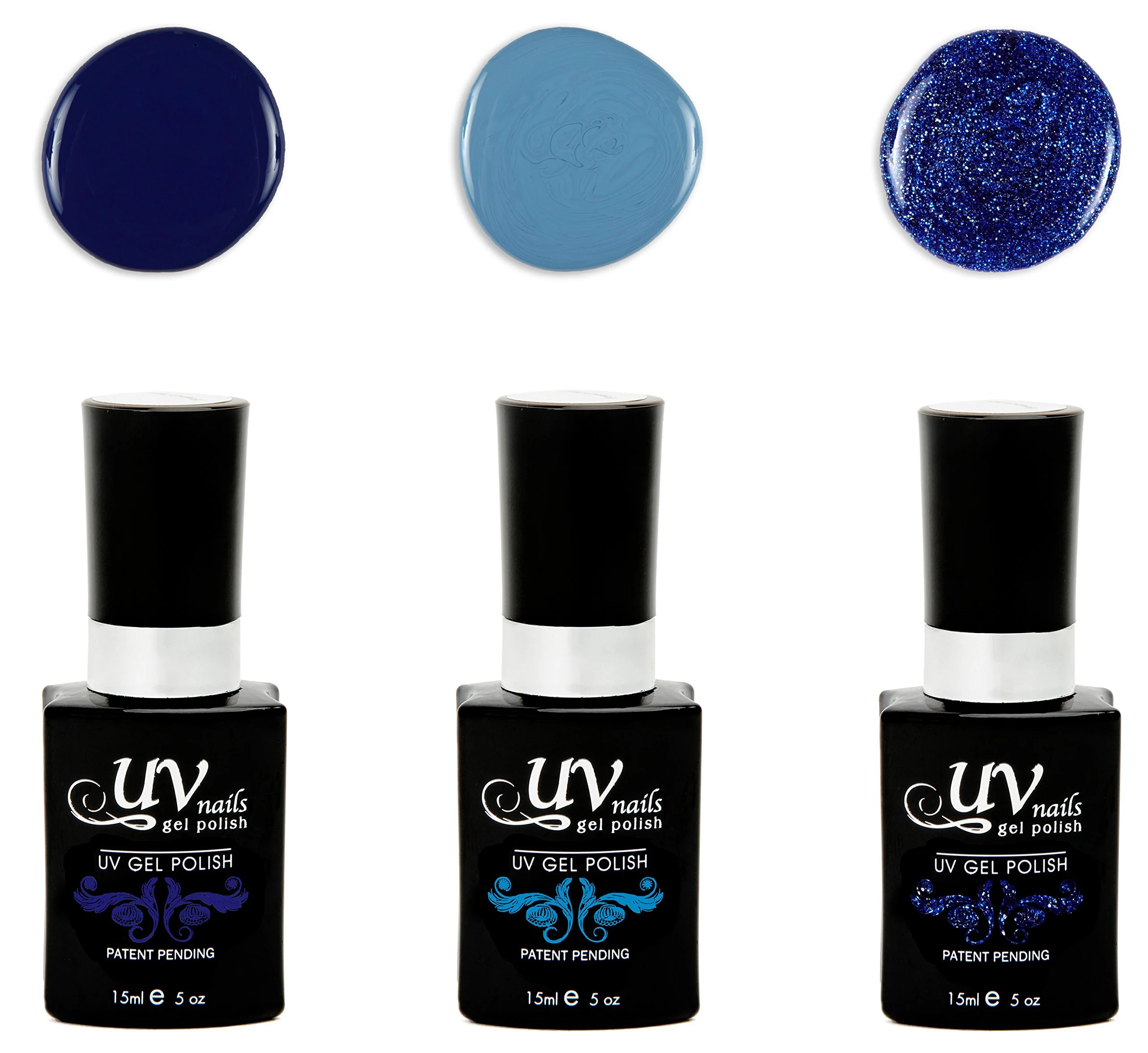 Healthy UV-Nails Hella Set of 3 UV or LED gel polish Carefully Designed